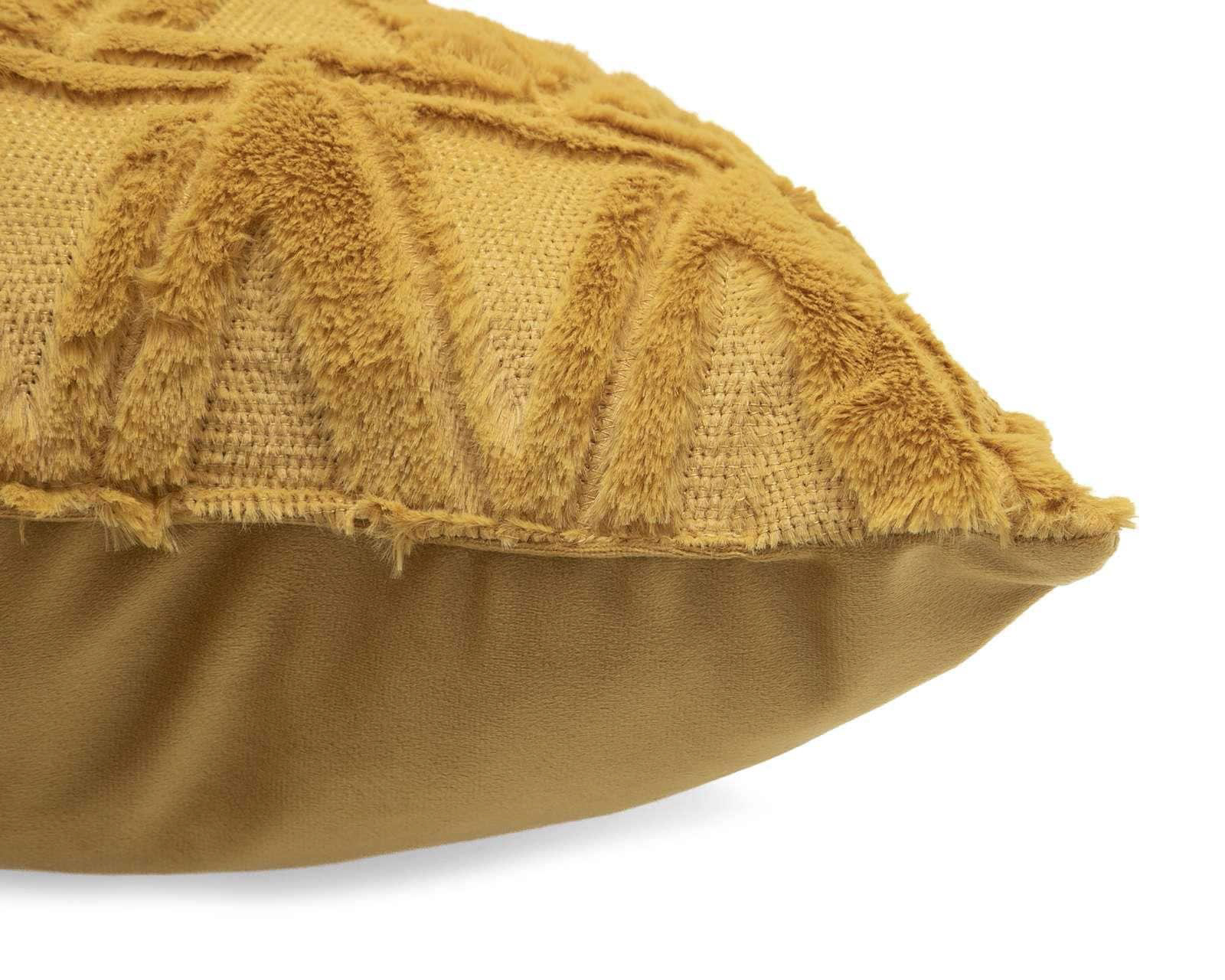 Foto 3 | Foto 3 | Cojín Decorativo Dublín Mostaza