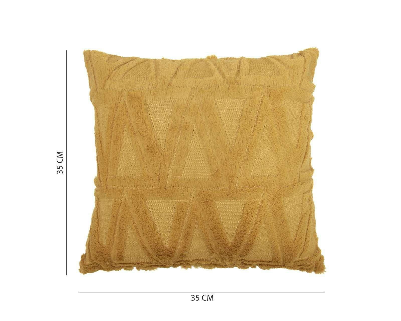 Foto 7 pulgar | Foto 6 | Cojín Decorativo Dublín Mostaza