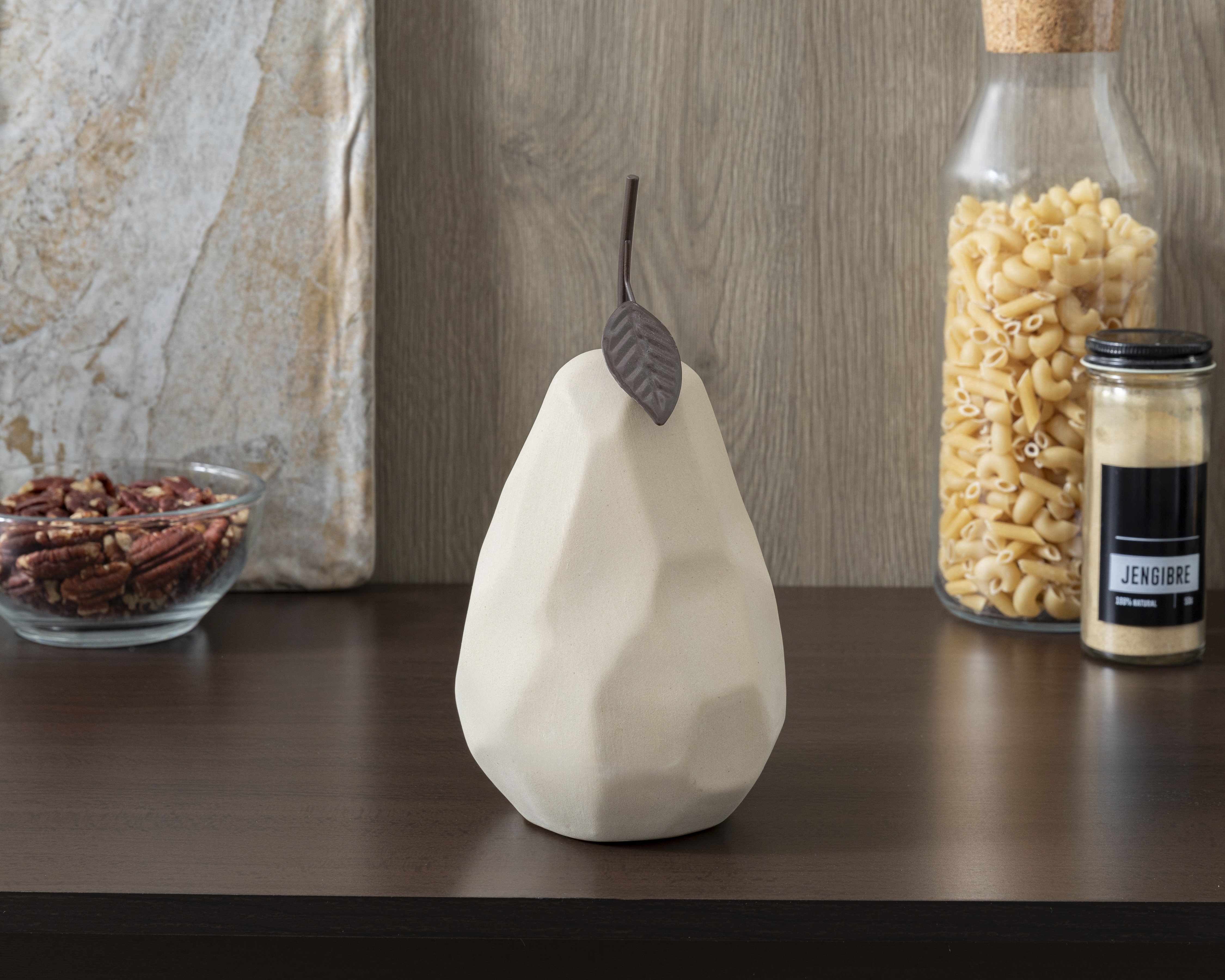 Foto 5 pulgar | Foto 4 | Figura Decorativa Pera Parma de Resina