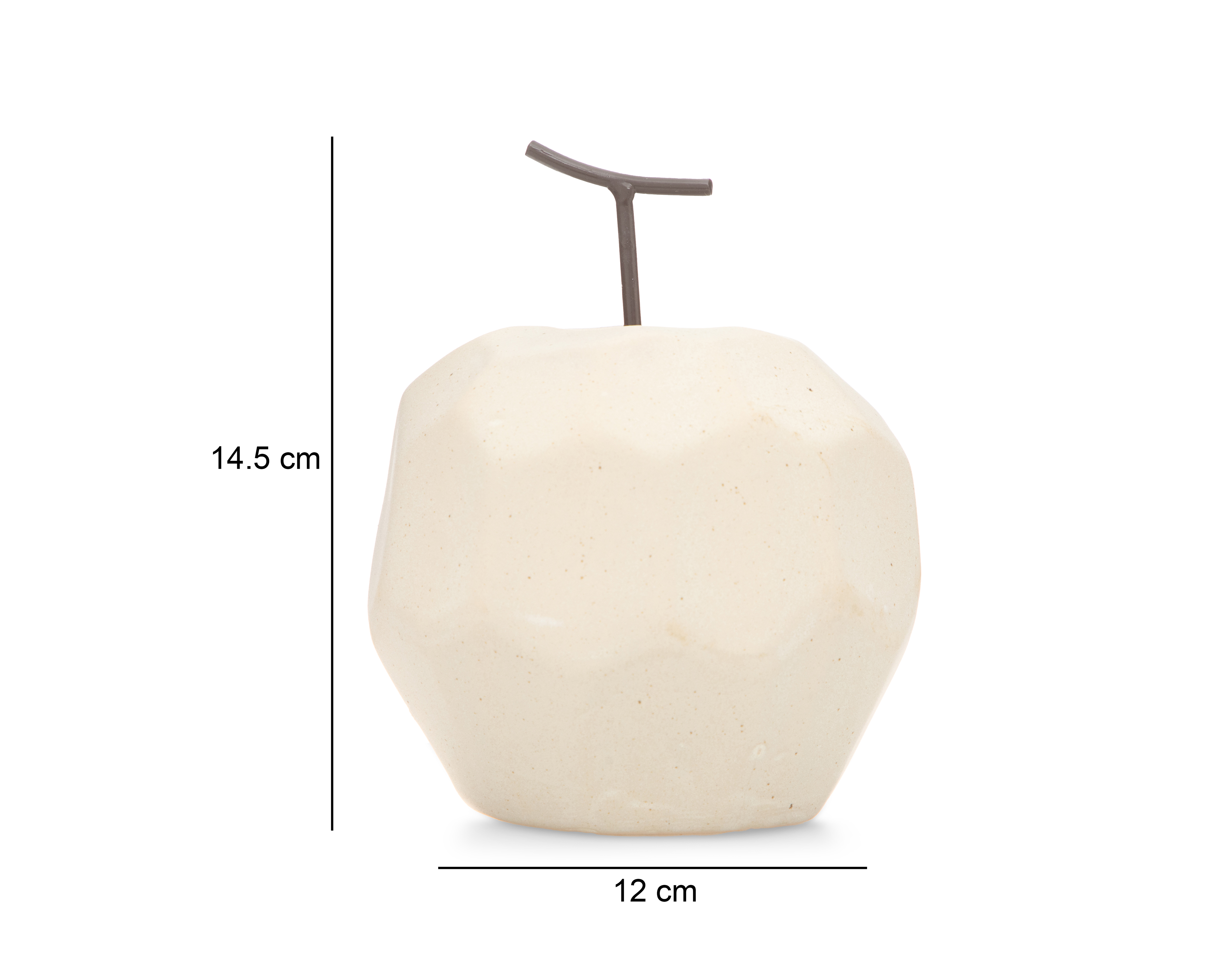 Foto 6 pulgar | Foto 5 | Figura Decorativa Manzana Parma de Resina