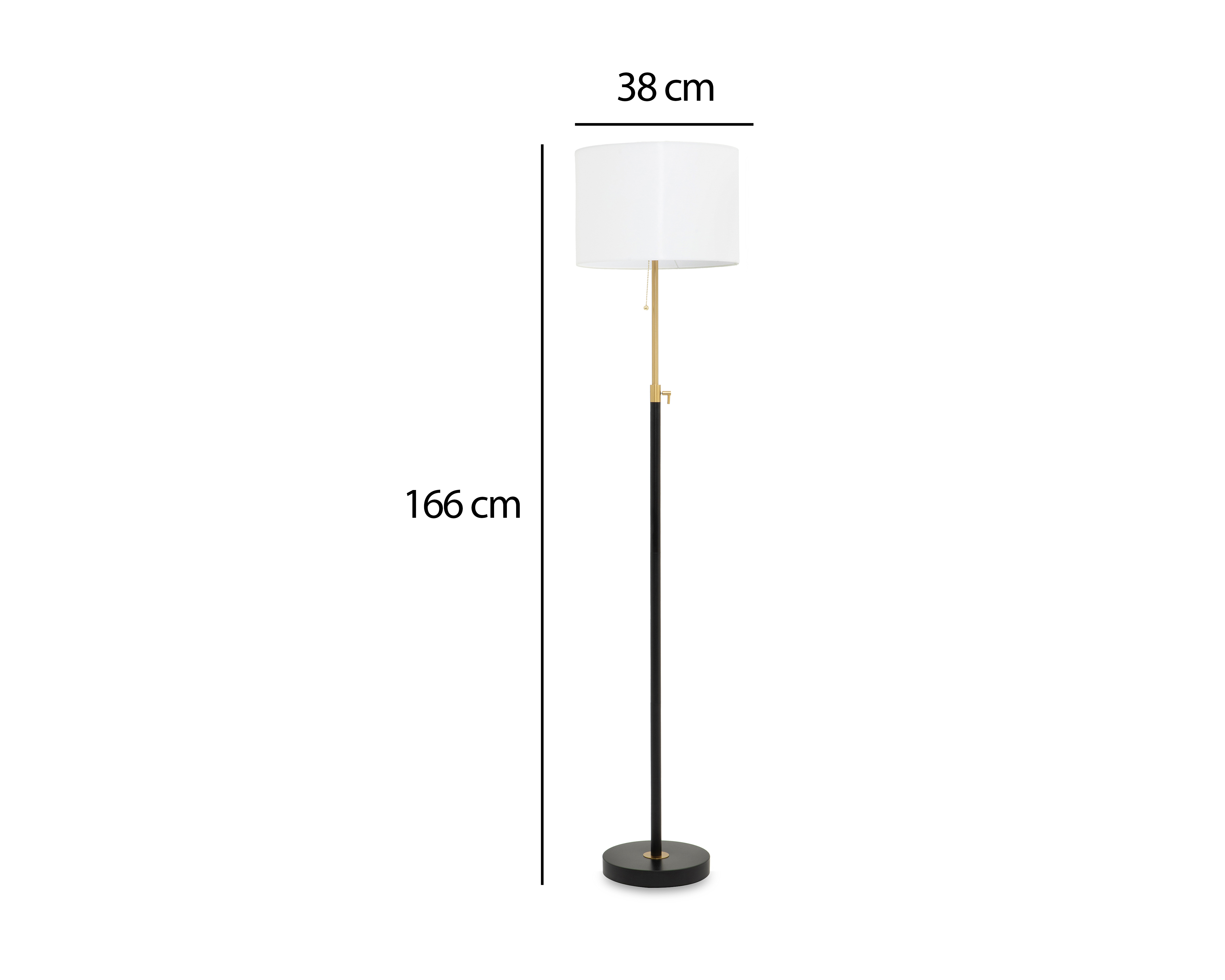 Foto 5 | Foto 5 | Lámpara de Piso Lumina 166 cm