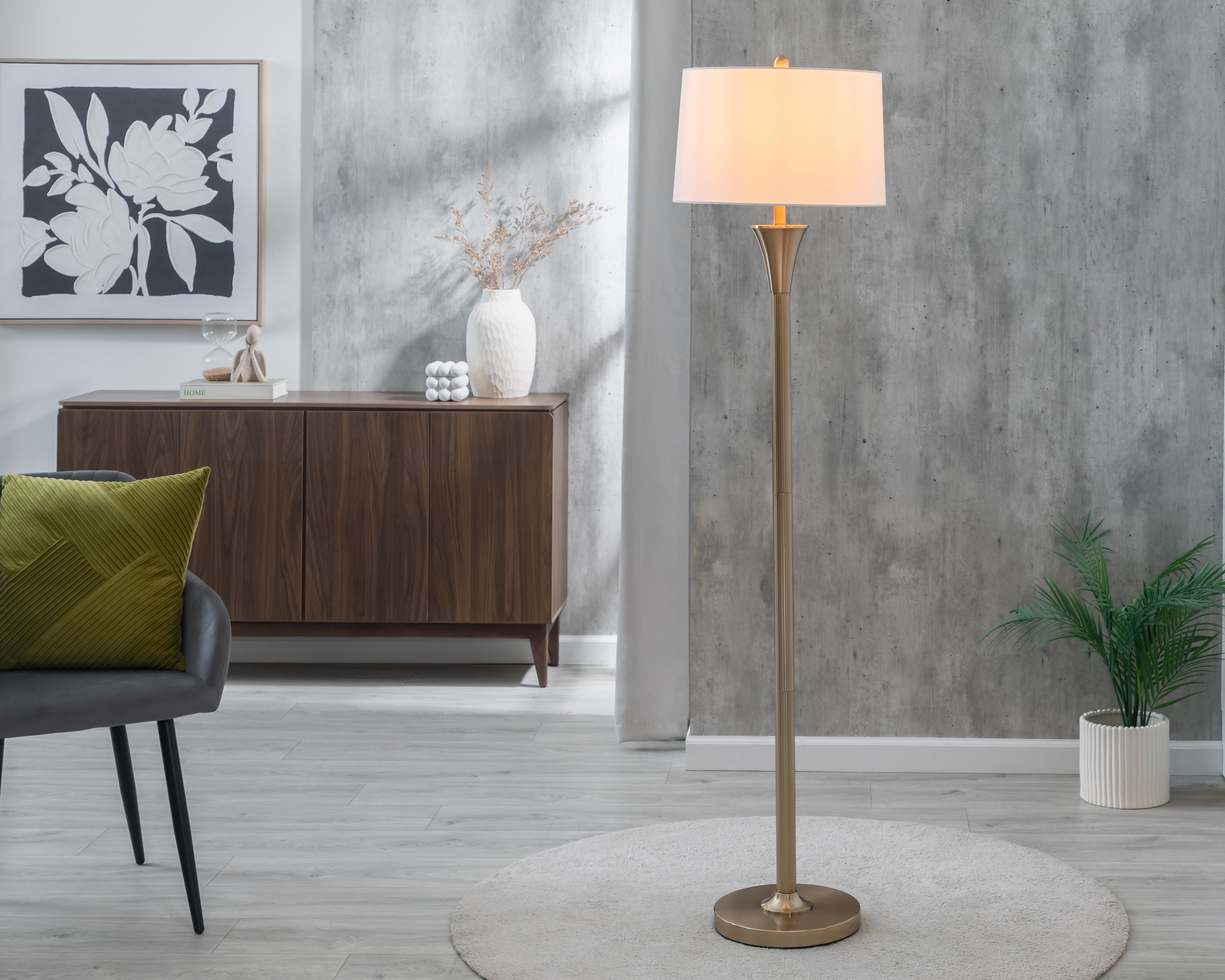 Foto 4 | Foto 4 | Lámpara de Piso Loral 168 cm