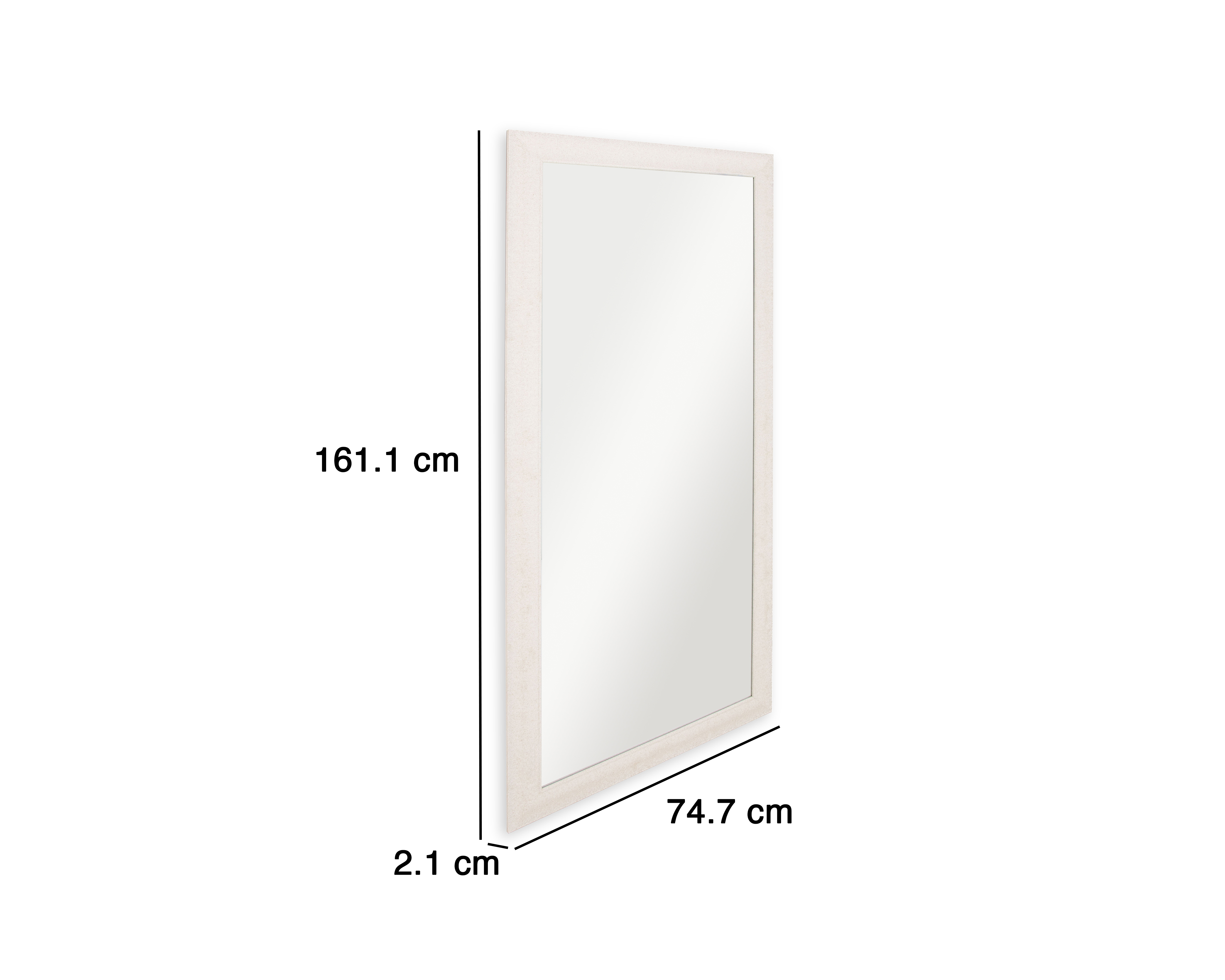 Foto 5 | Foto 5 | Espejo de Piso Rectangular David 74.7 x 161.1 cm