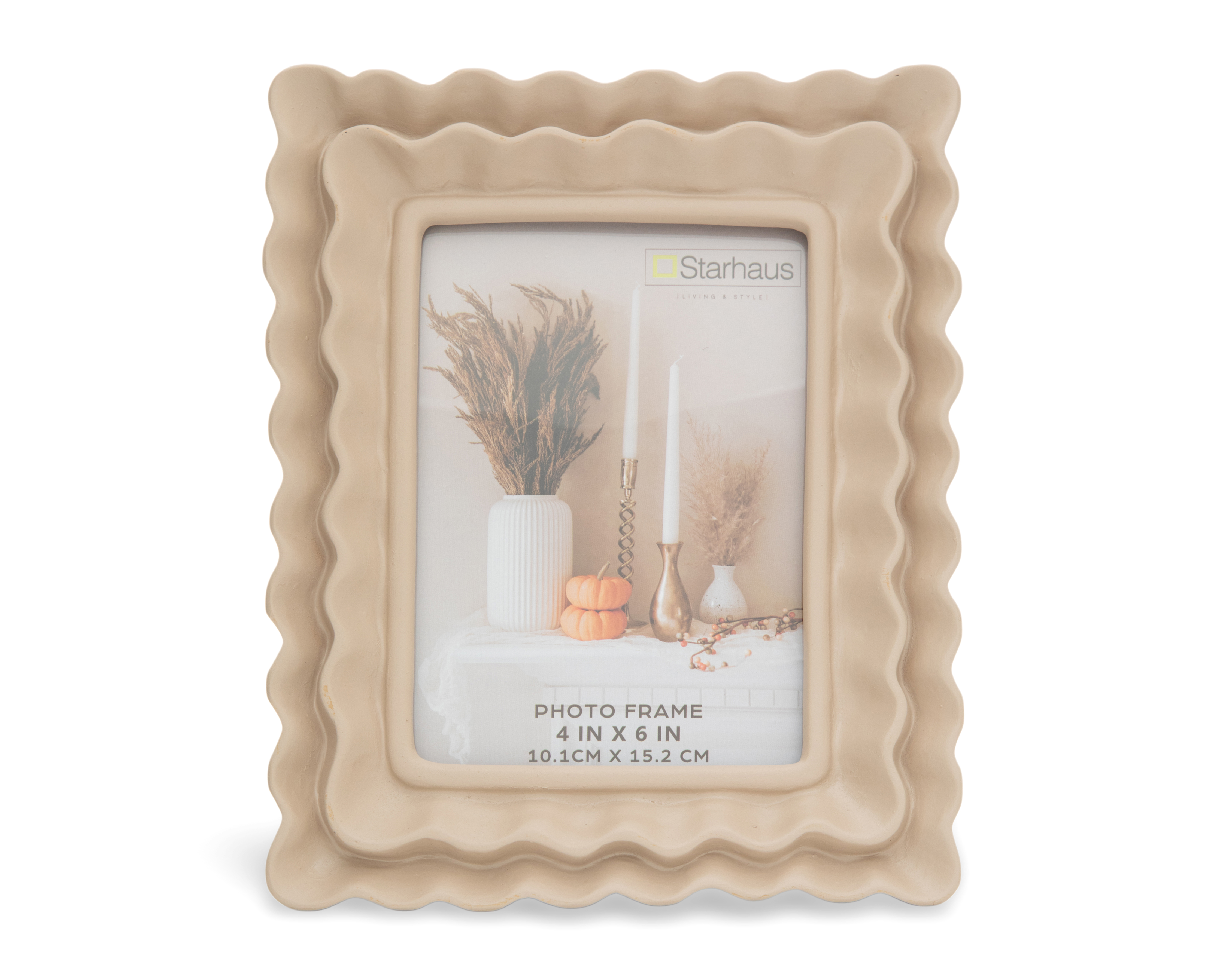 Portarretrato de Poliresina Starhaus 4 x 6 Pulgadas