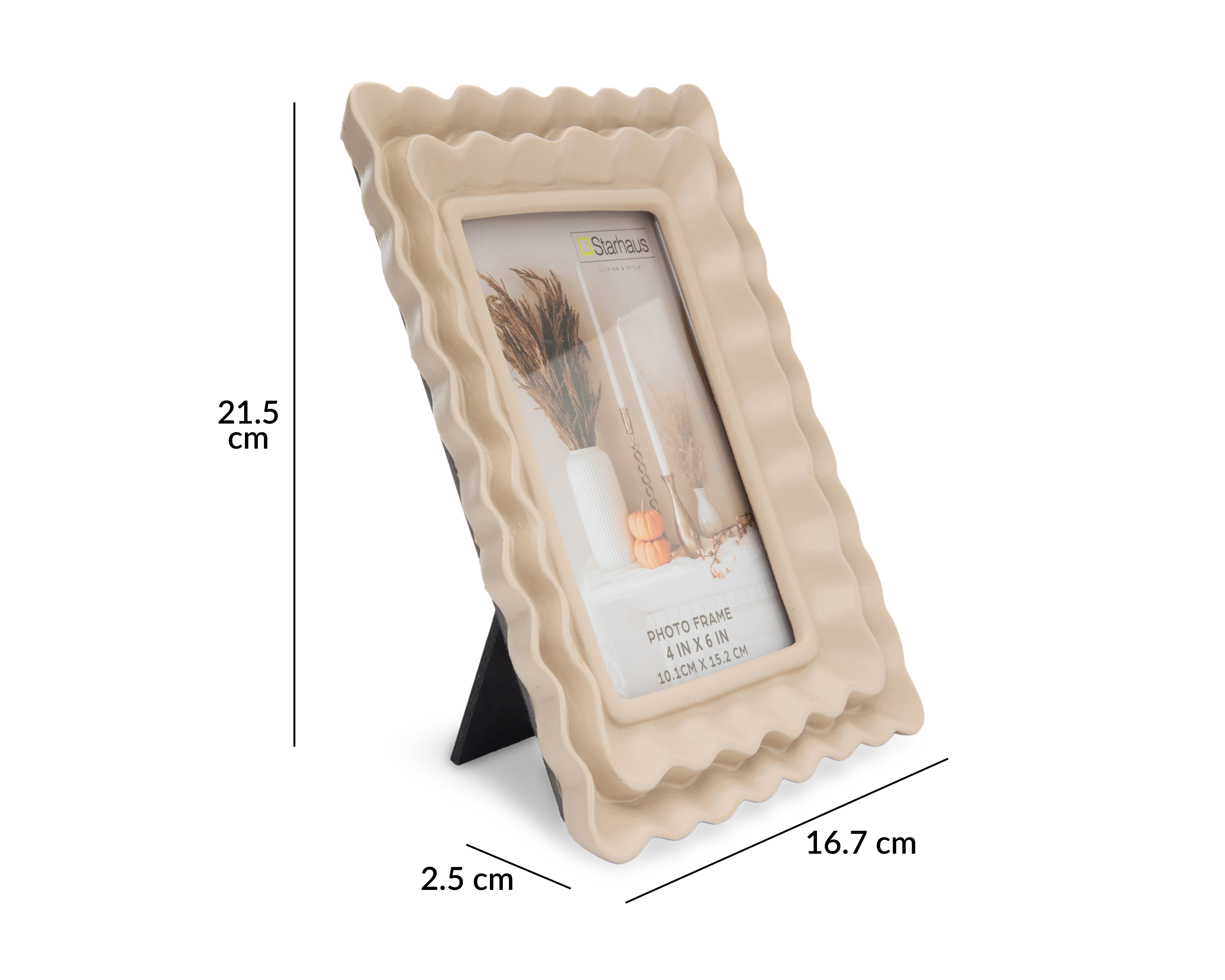 Foto 6 pulgar | Foto 5 | Portarretrato de Poliresina Starhaus 4 x 6 Pulgadas