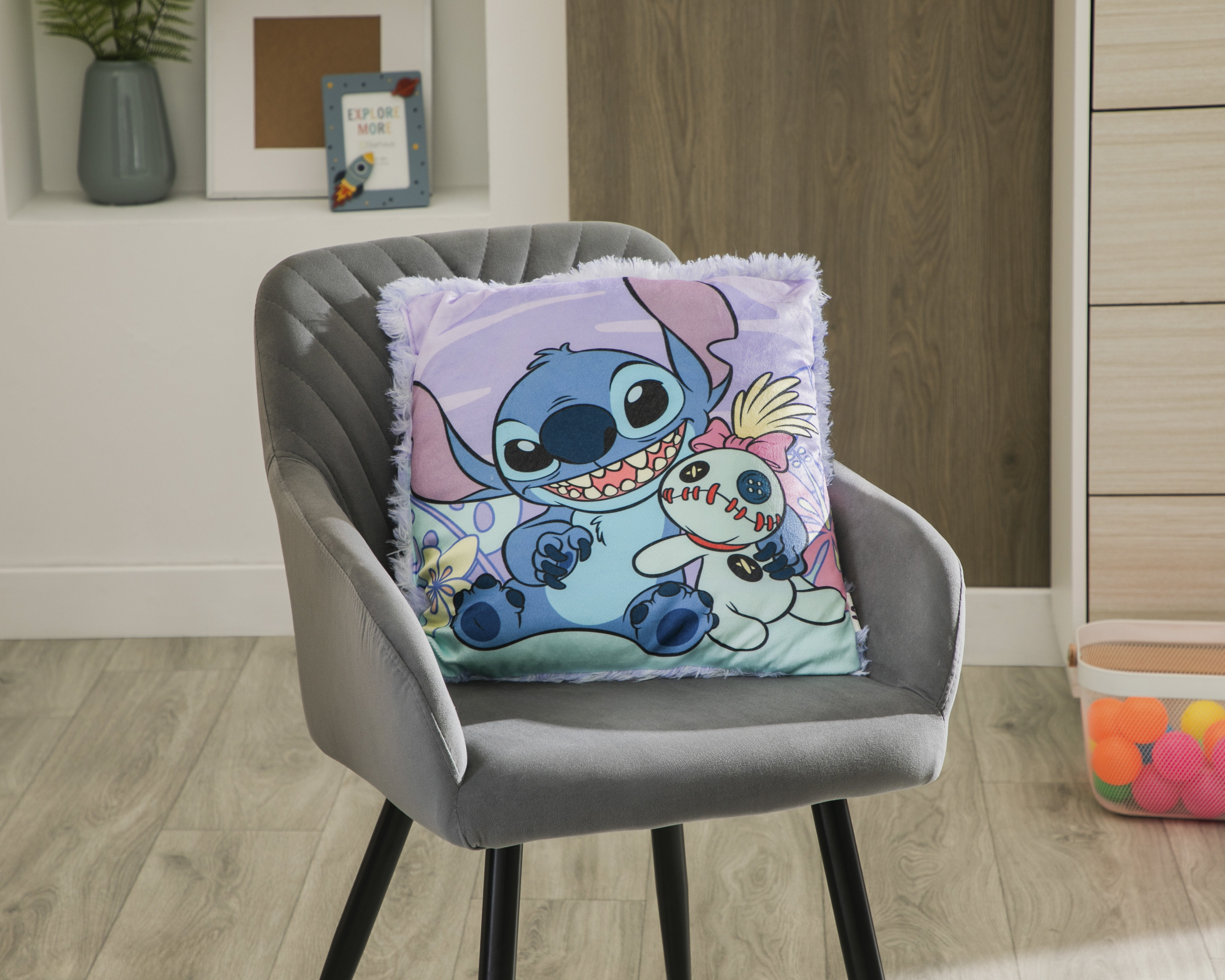 Foto 5 pulgar | Foto 4 | Cojín Decorativo Swings Stitch
