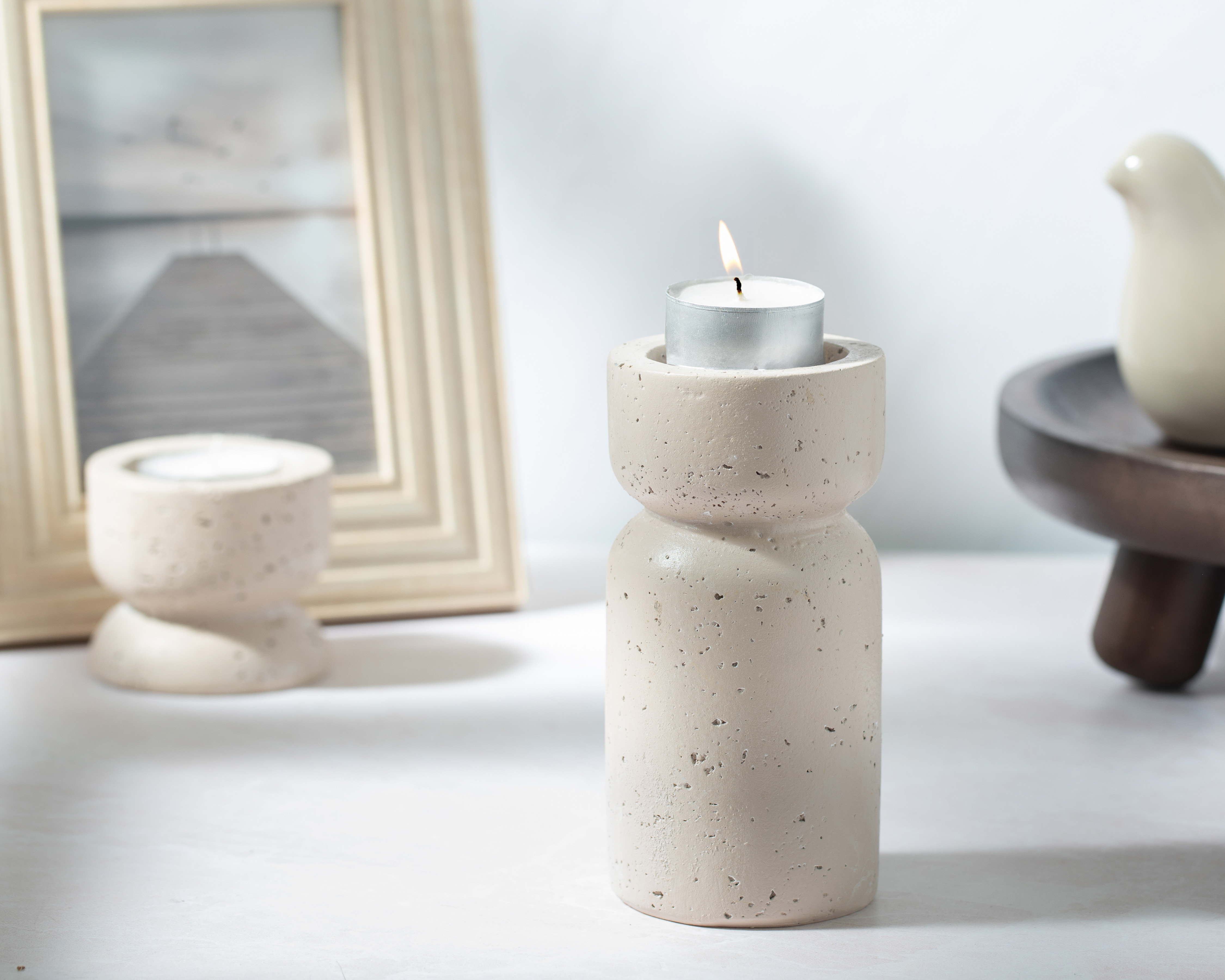 Foto 5 pulgar | Foto 4 | Candelabro Ron L de Cerámica