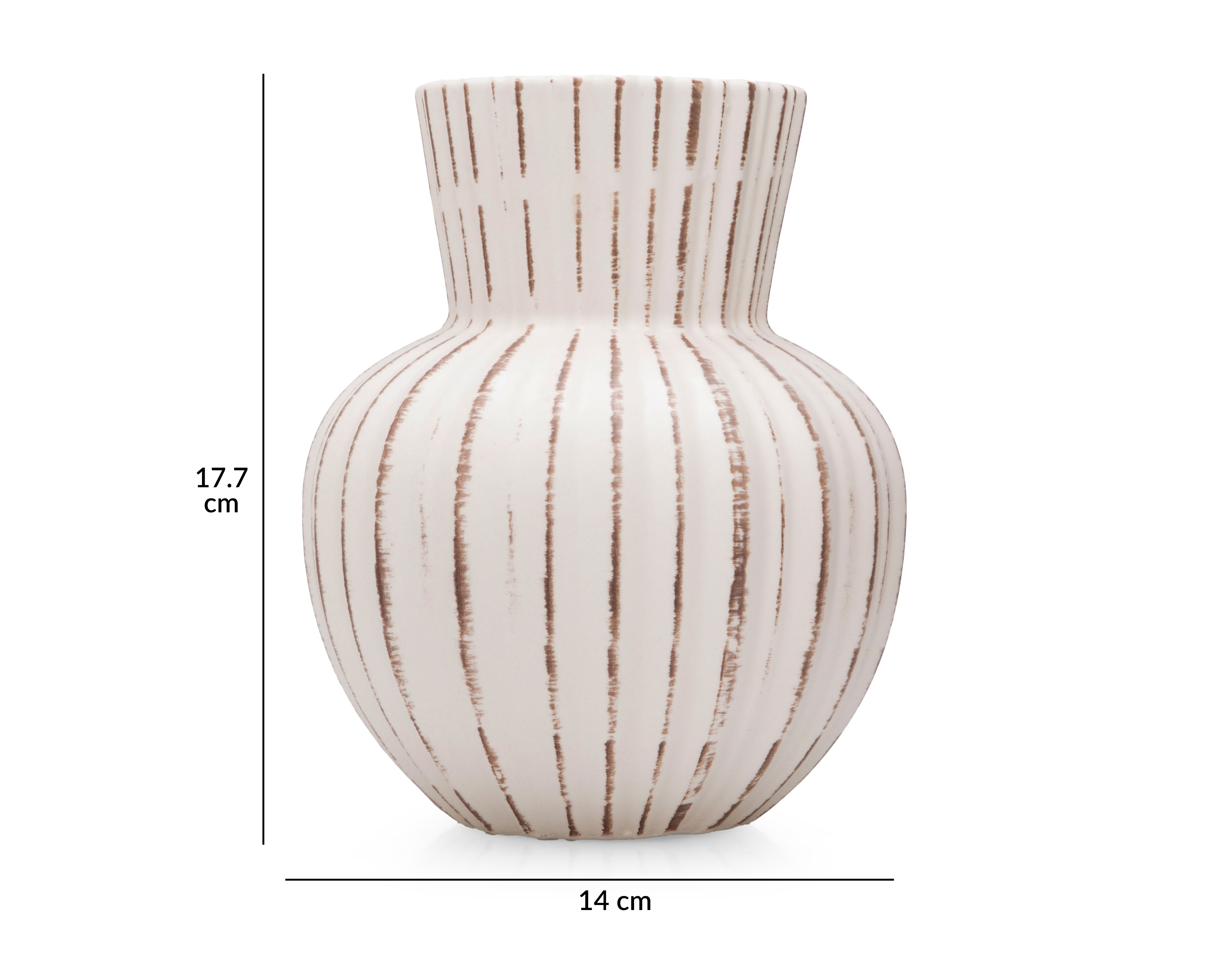 Foto 6 pulgar | Foto 5 | Jarrón Cerámica Starhaus Iver S