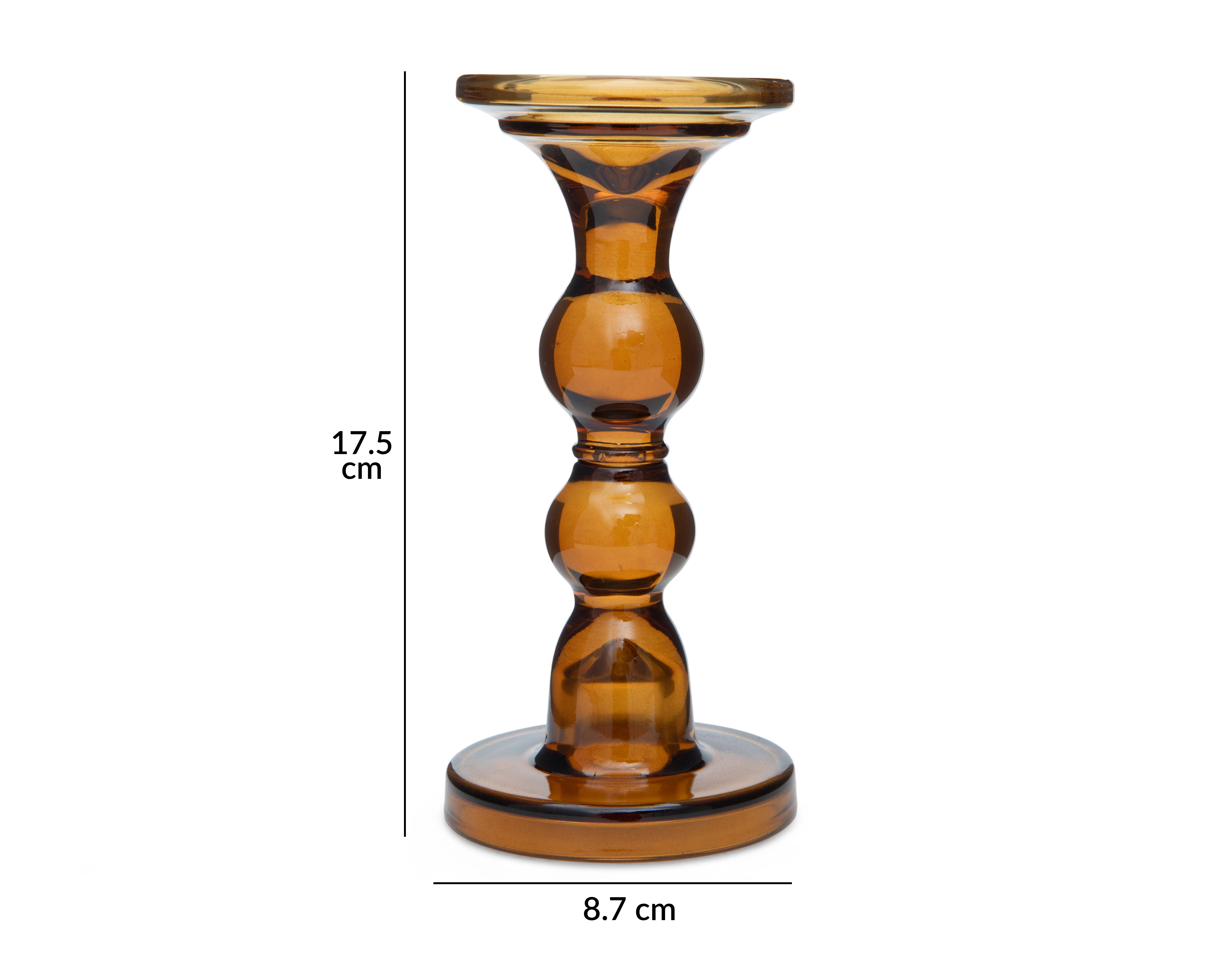 Foto 5 | Foto 5 | Candelabro Cañon L de Vidrio