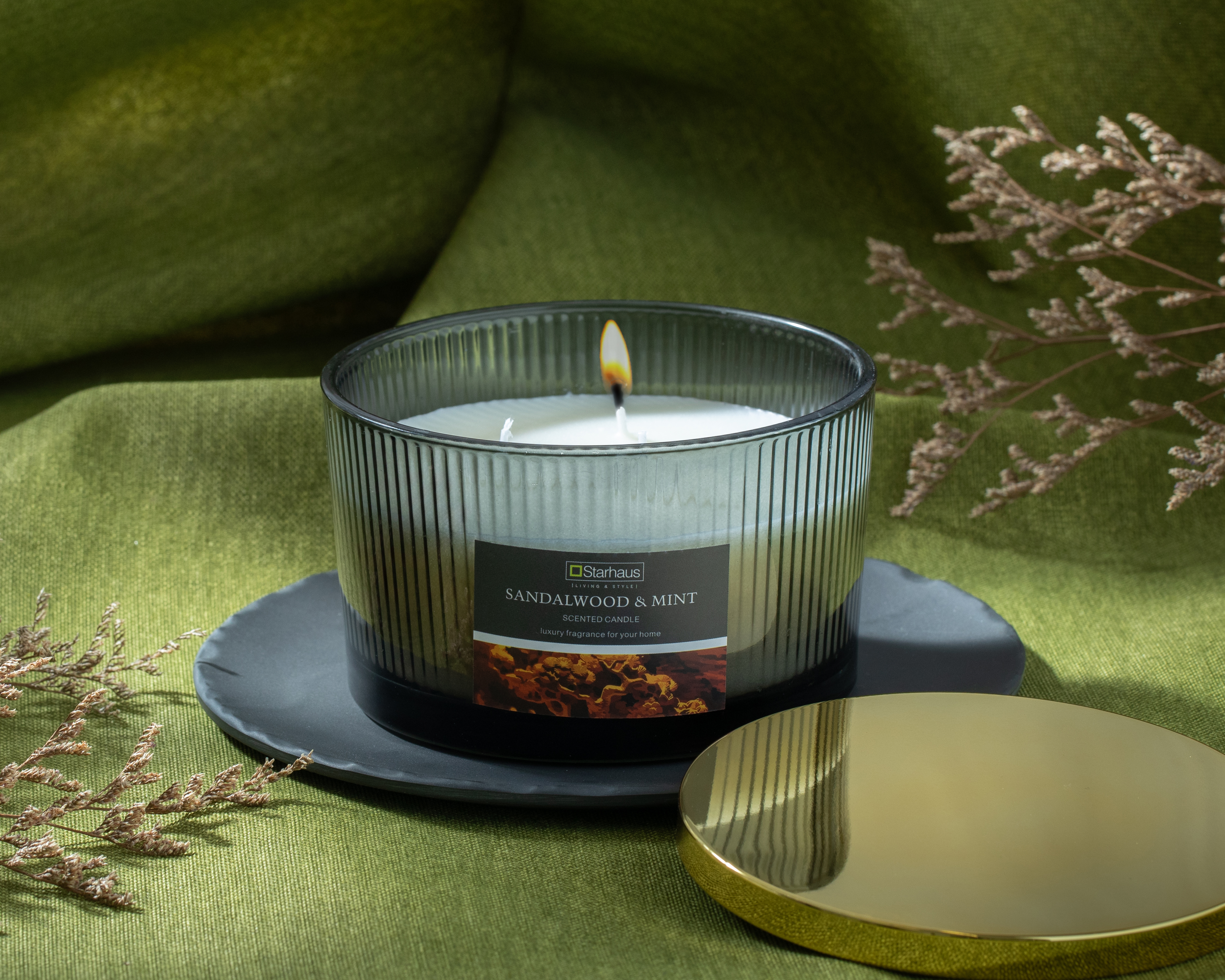 Foto 4 | Foto 4 | Vela Aromática Sándalo y Menta