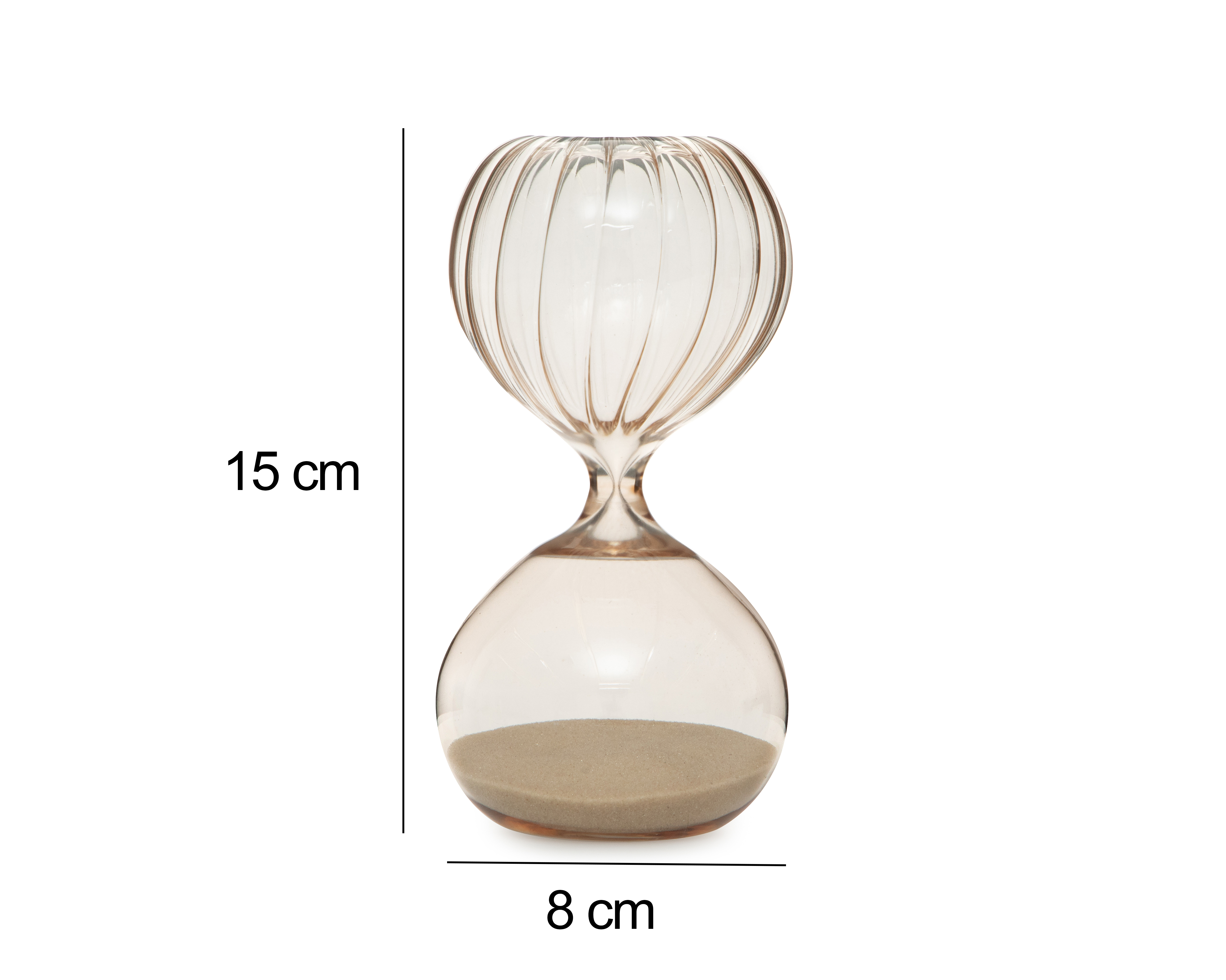 Foto 6 pulgar | Foto 5 | Reloj de Arena Honey de Vidrio