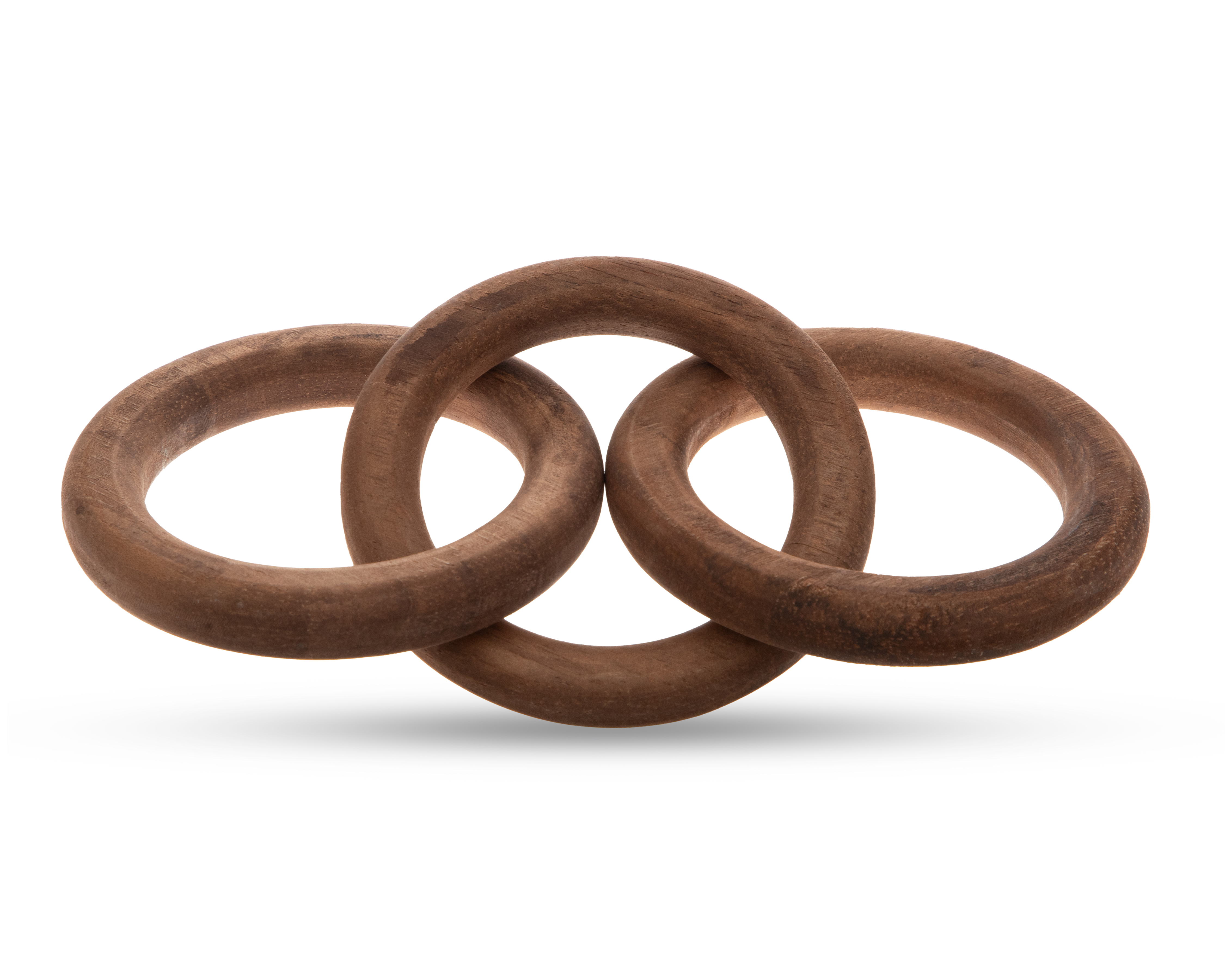Foto 4 pulgar | Foto 3 | Figura Decorativa de Aros Link de Madera