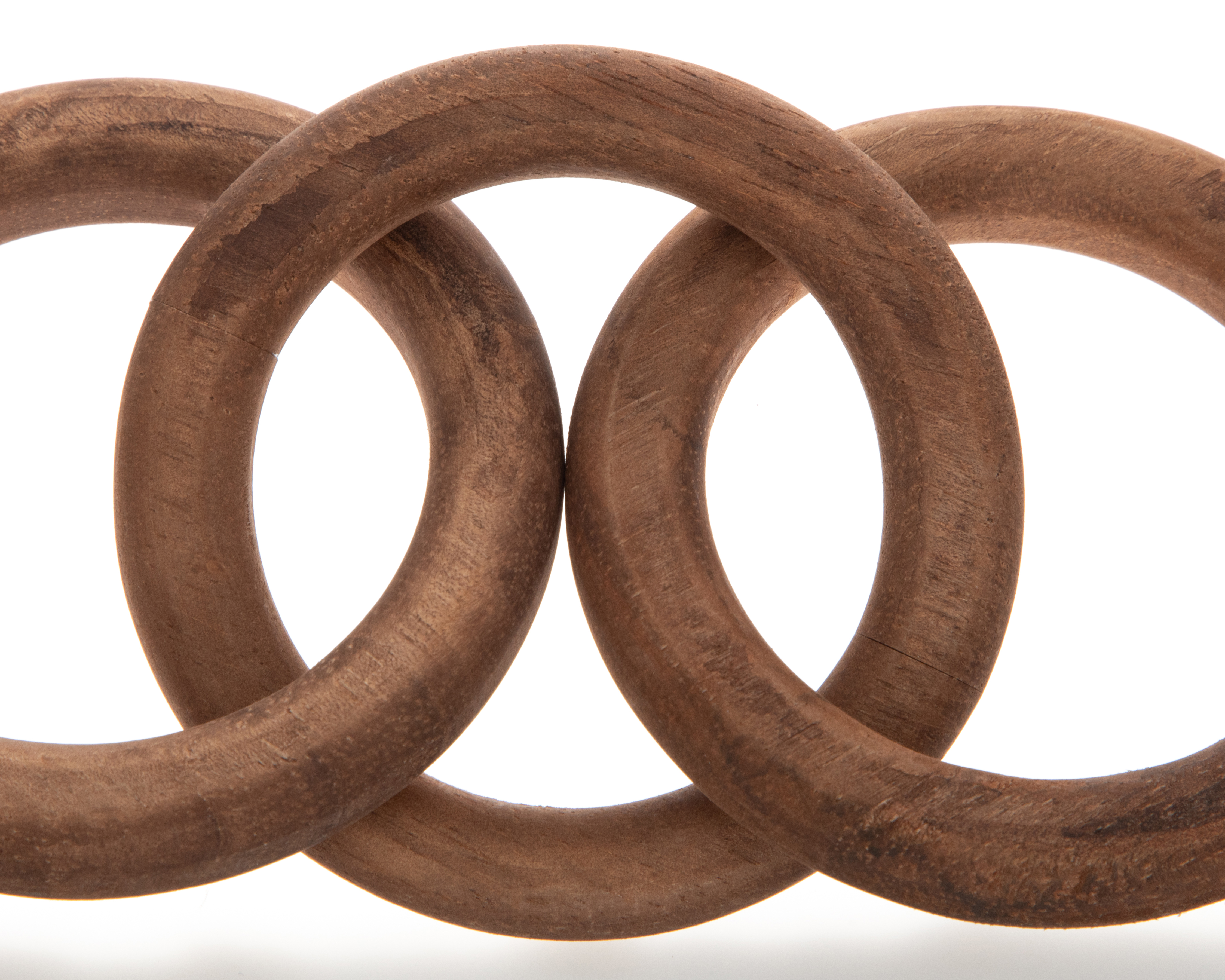 Foto 5 pulgar | Foto 4 | Figura Decorativa de Aros Link de Madera