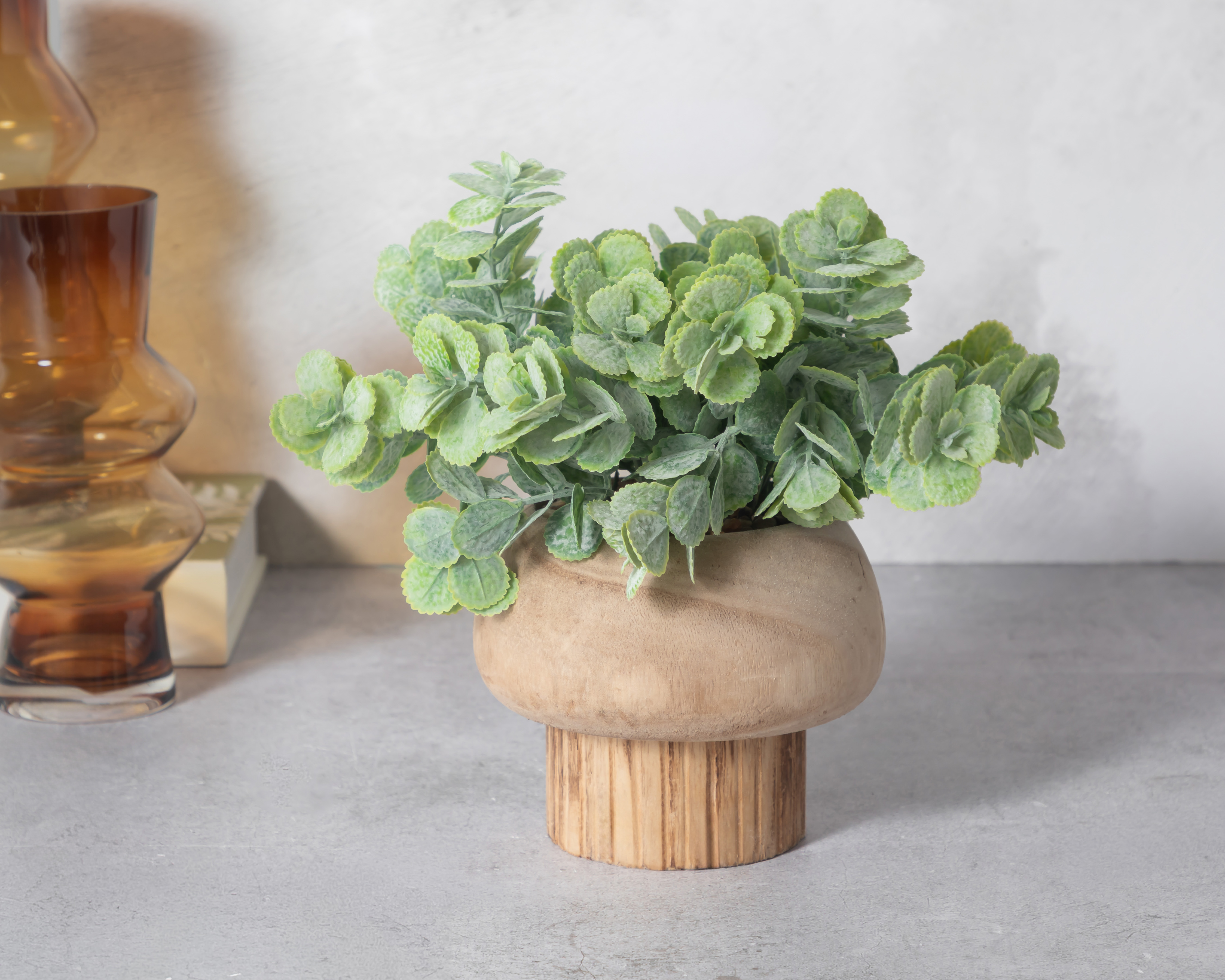 Foto 5 pulgar | Foto 4 | Eucalipto Artificial con Maceta Starhaus 22 cm