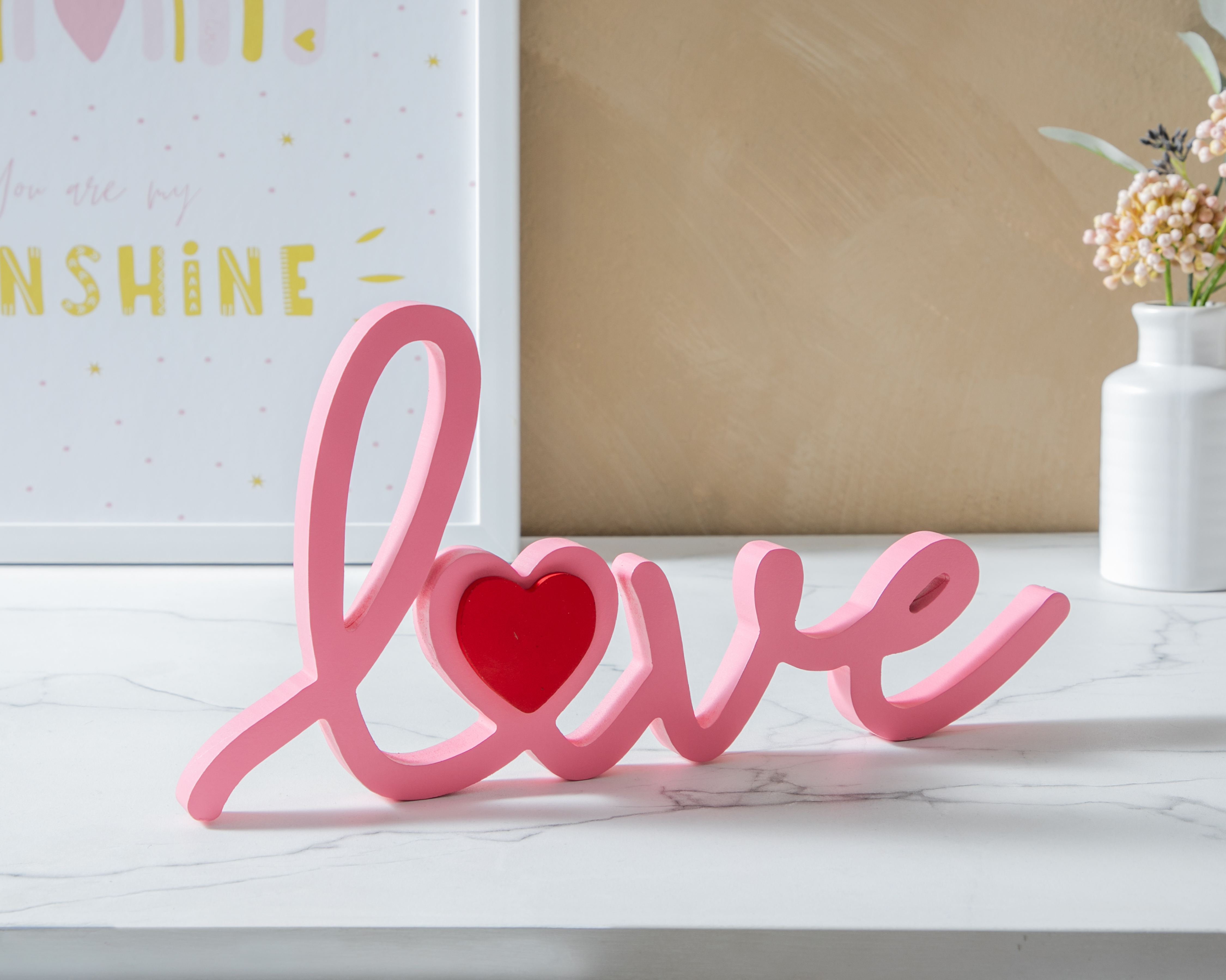 Foto 4 | Foto 4 | Letrero Decorativo Fisha de Madera Industrializada