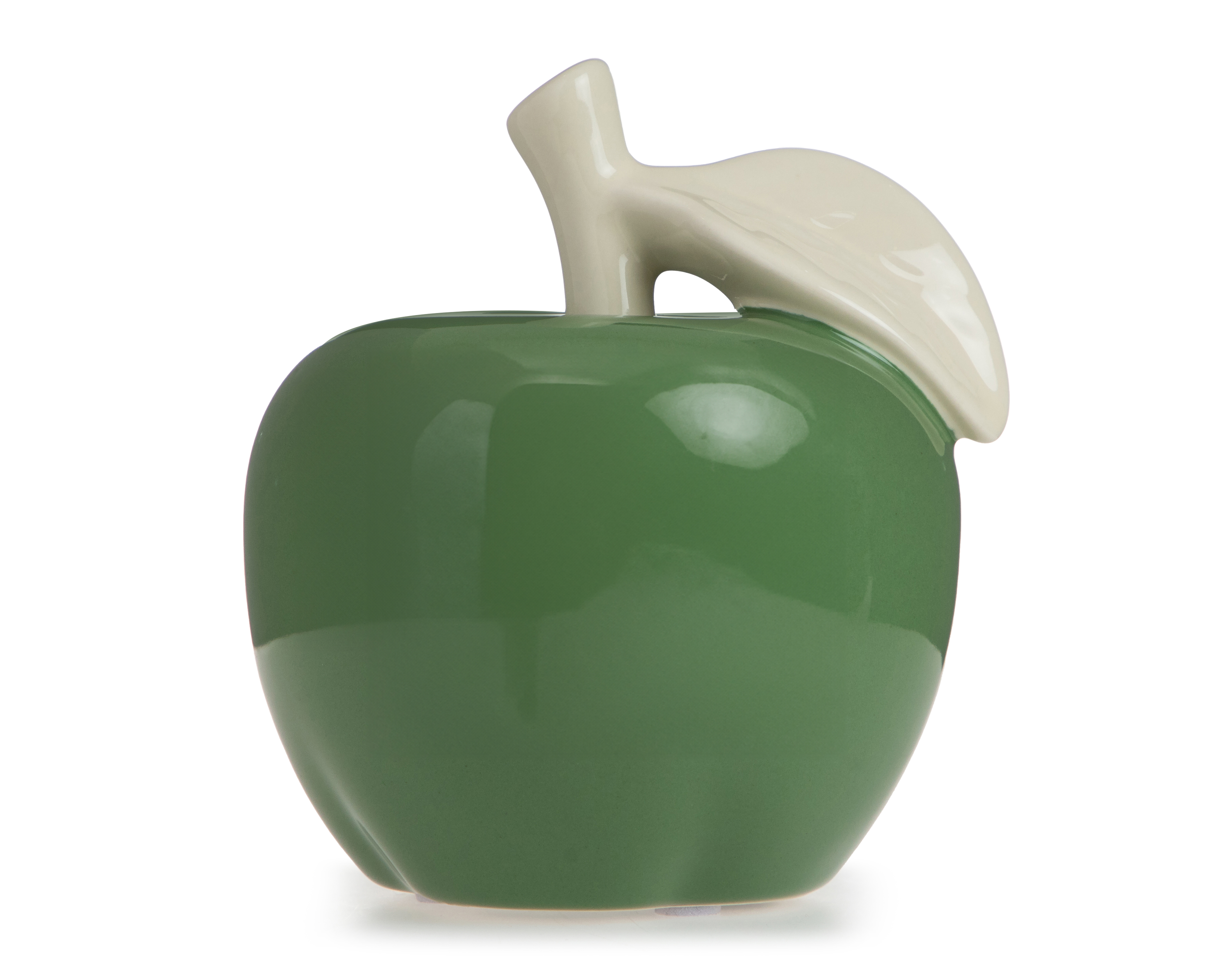 Figura Decorativa de Manzana Apple de Cerámica