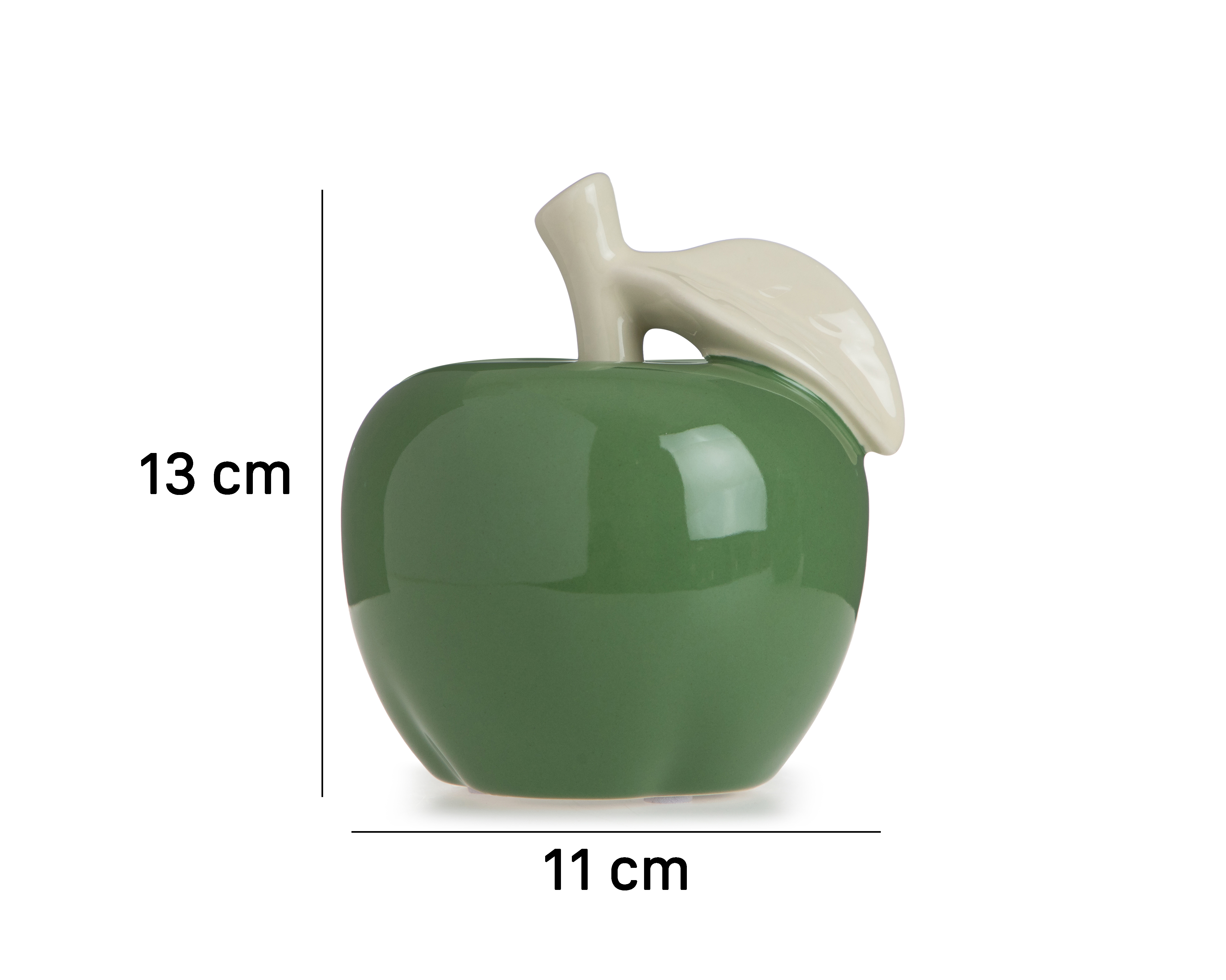 Foto 5 | Foto 5 | Figura Decorativa de Manzana Apple de Cerámica