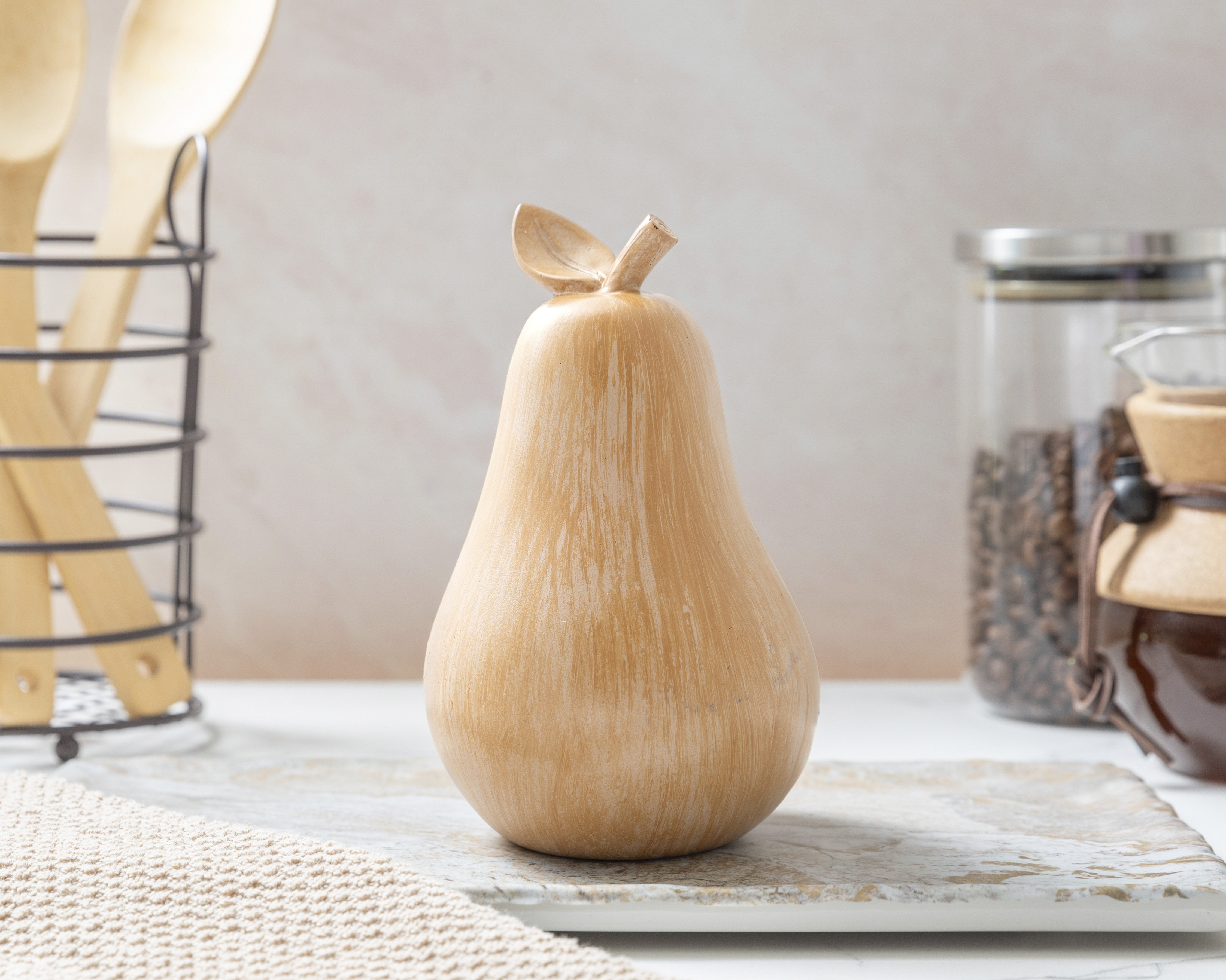 Foto 5 pulgar | Foto 4 | Figura Decorativa Pera Beaumont de Resina