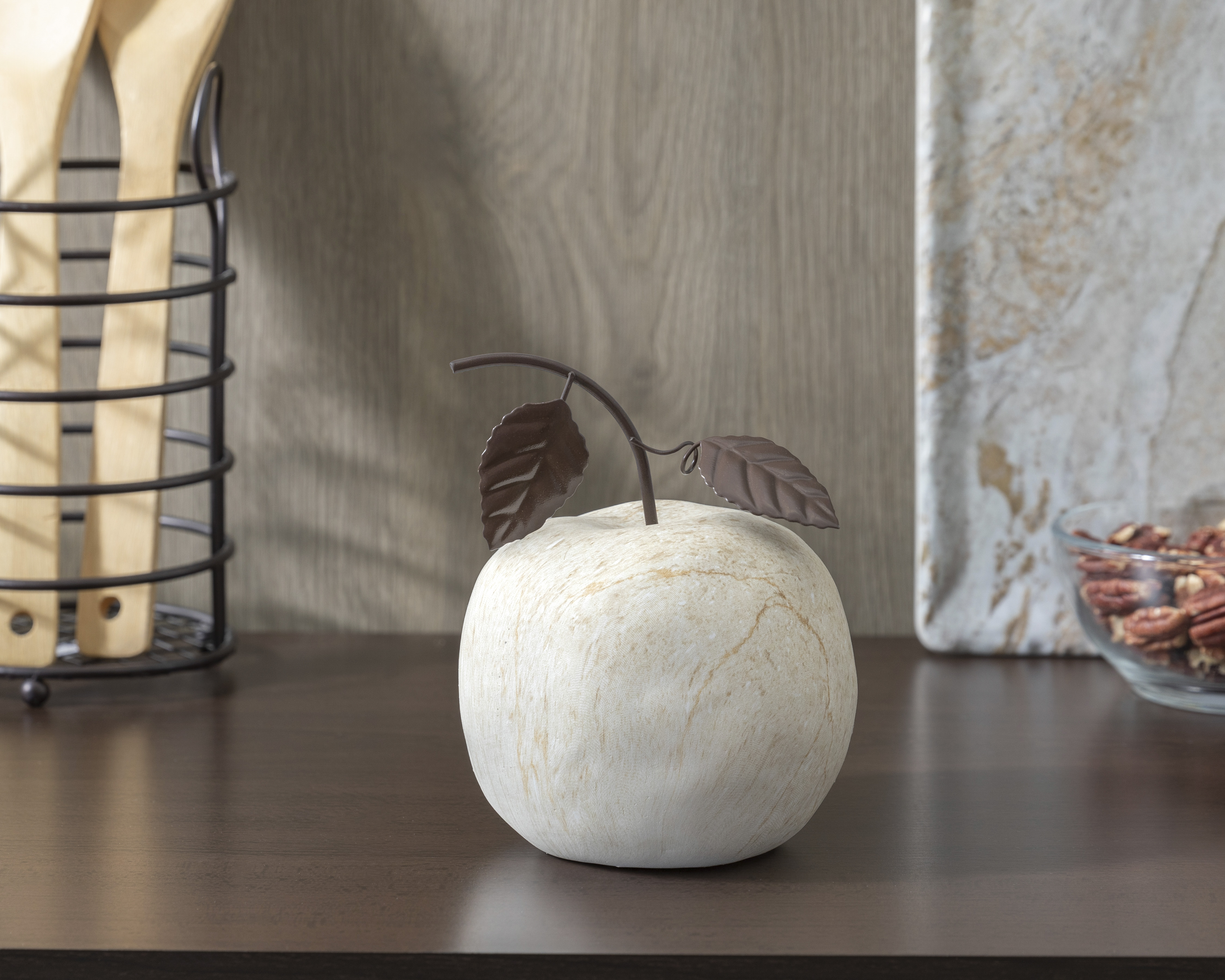 Foto 4 | Foto 4 | Figura Decorativa Manzana Aubange de Resina