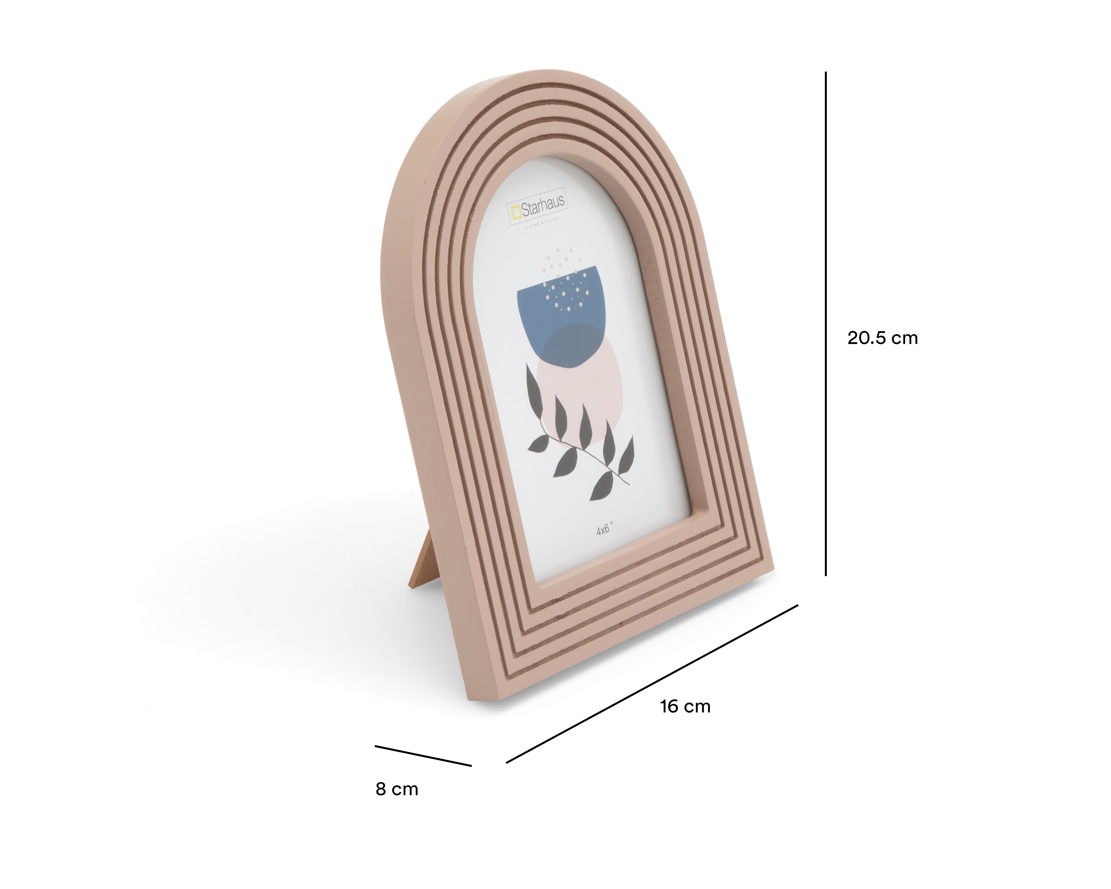 Foto 5 | Foto 5 | Portarretrato de Madera Starhaus 4 x 6 Pulgadas