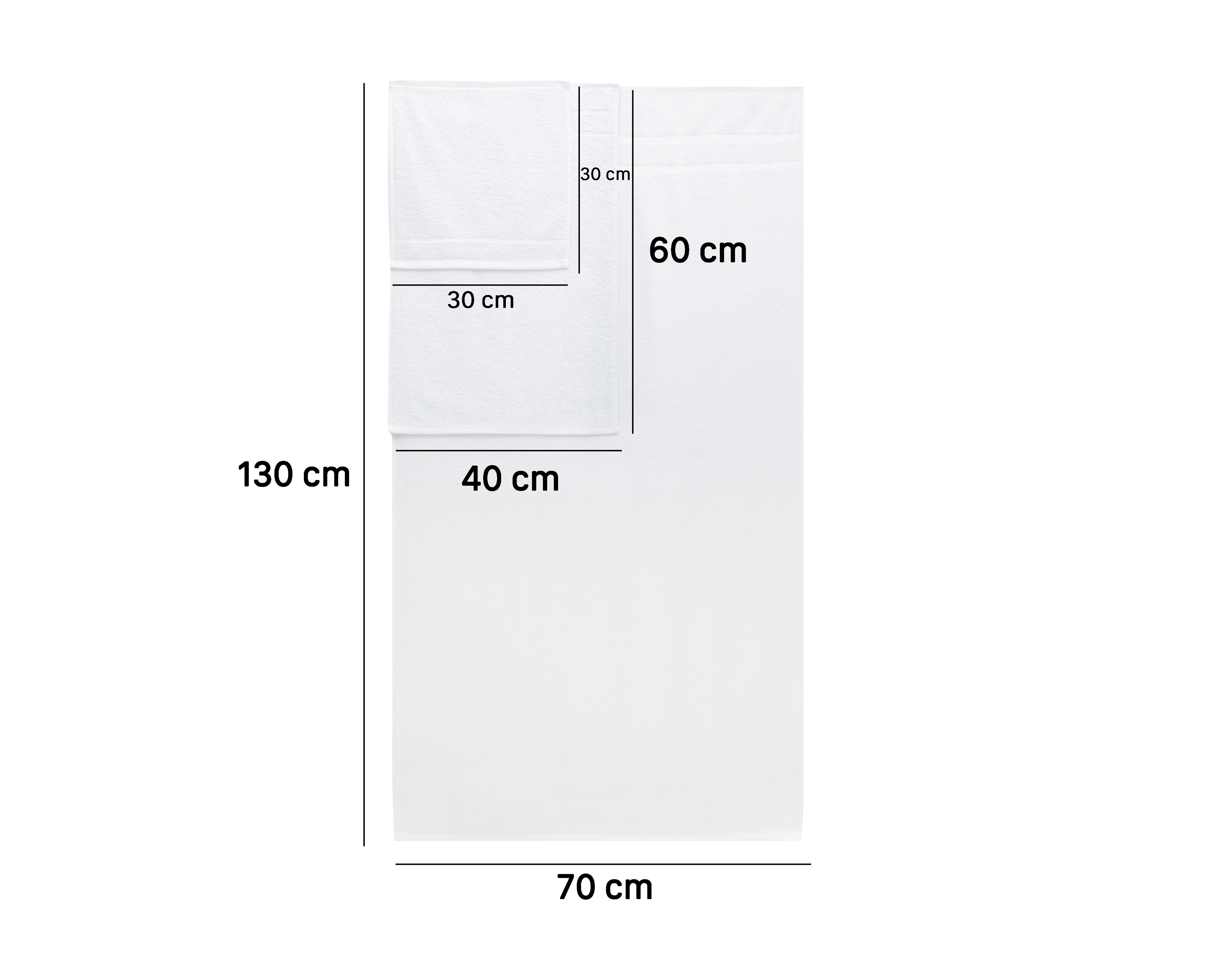 Foto 4 | Foto 4 | Toalla Ankara Blanca 3 Piezas