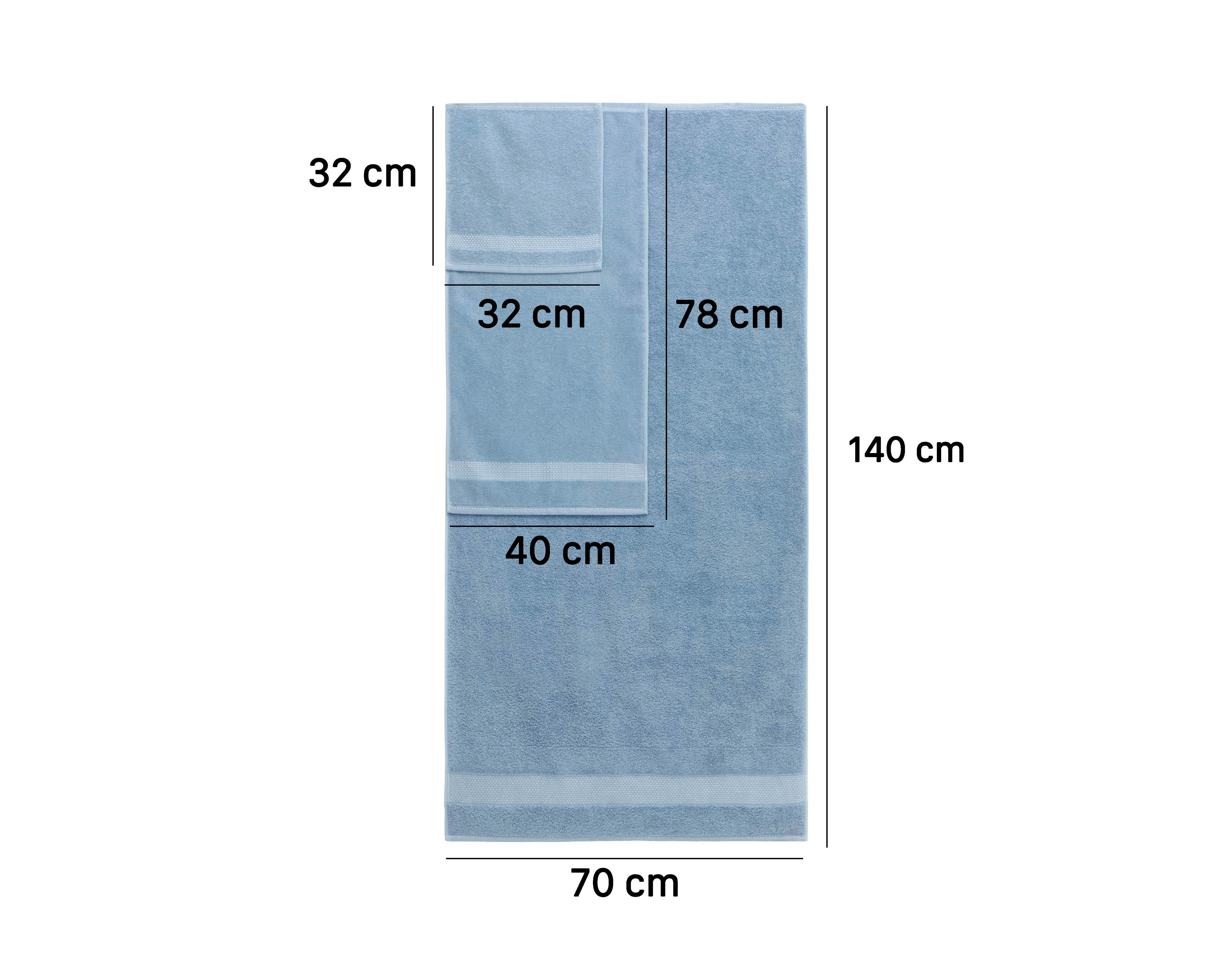 Foto 4 | Foto 4 | Toalla Arezzo Azul 3 Piezas