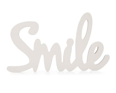 Foto 3 | Foto 3 | Letrero Decorativo Smile de Madera