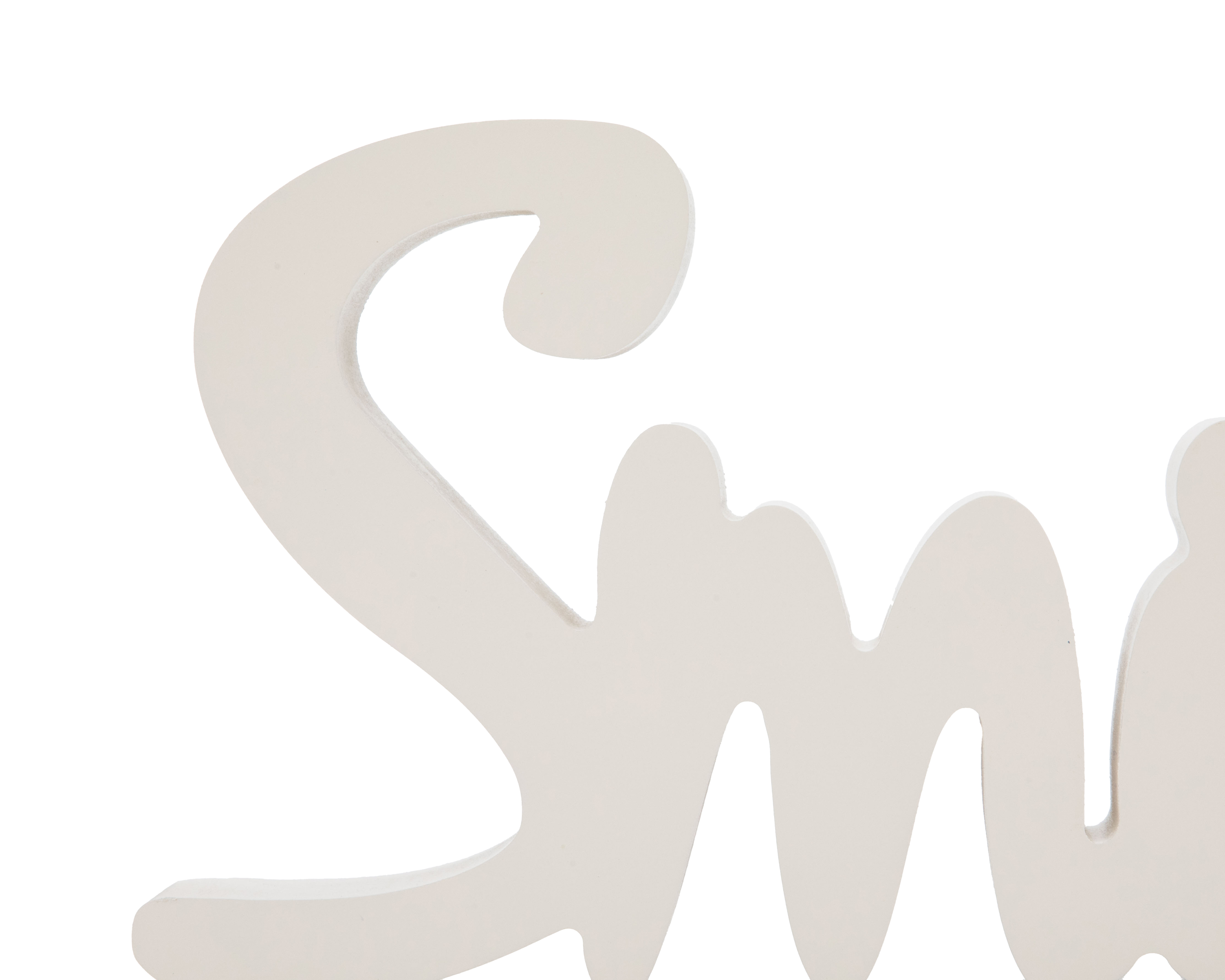 Foto 4 | Foto 4 | Letrero Decorativo Smile de Madera