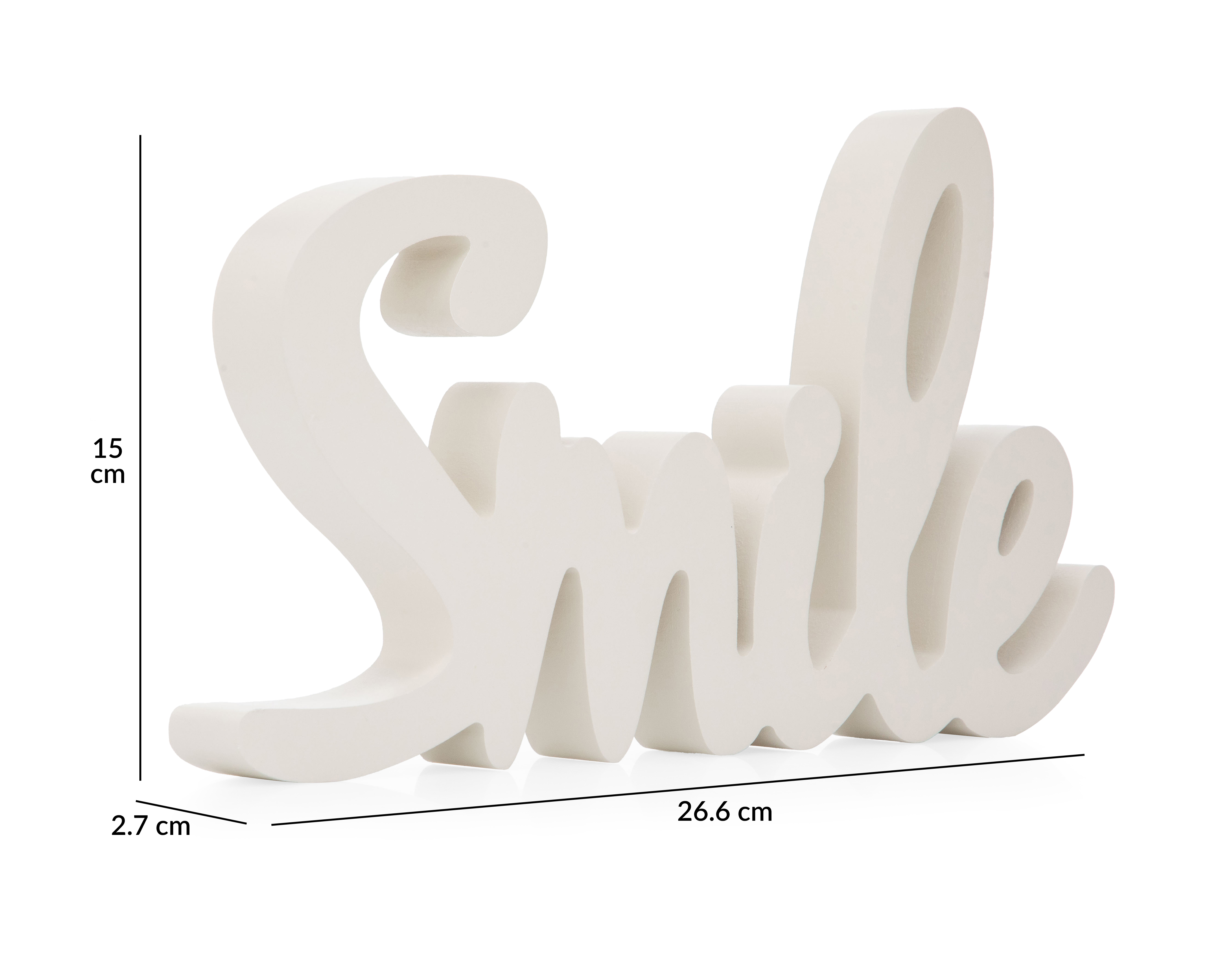 Foto 6 | Foto 6 | Letrero Decorativo Smile de Madera