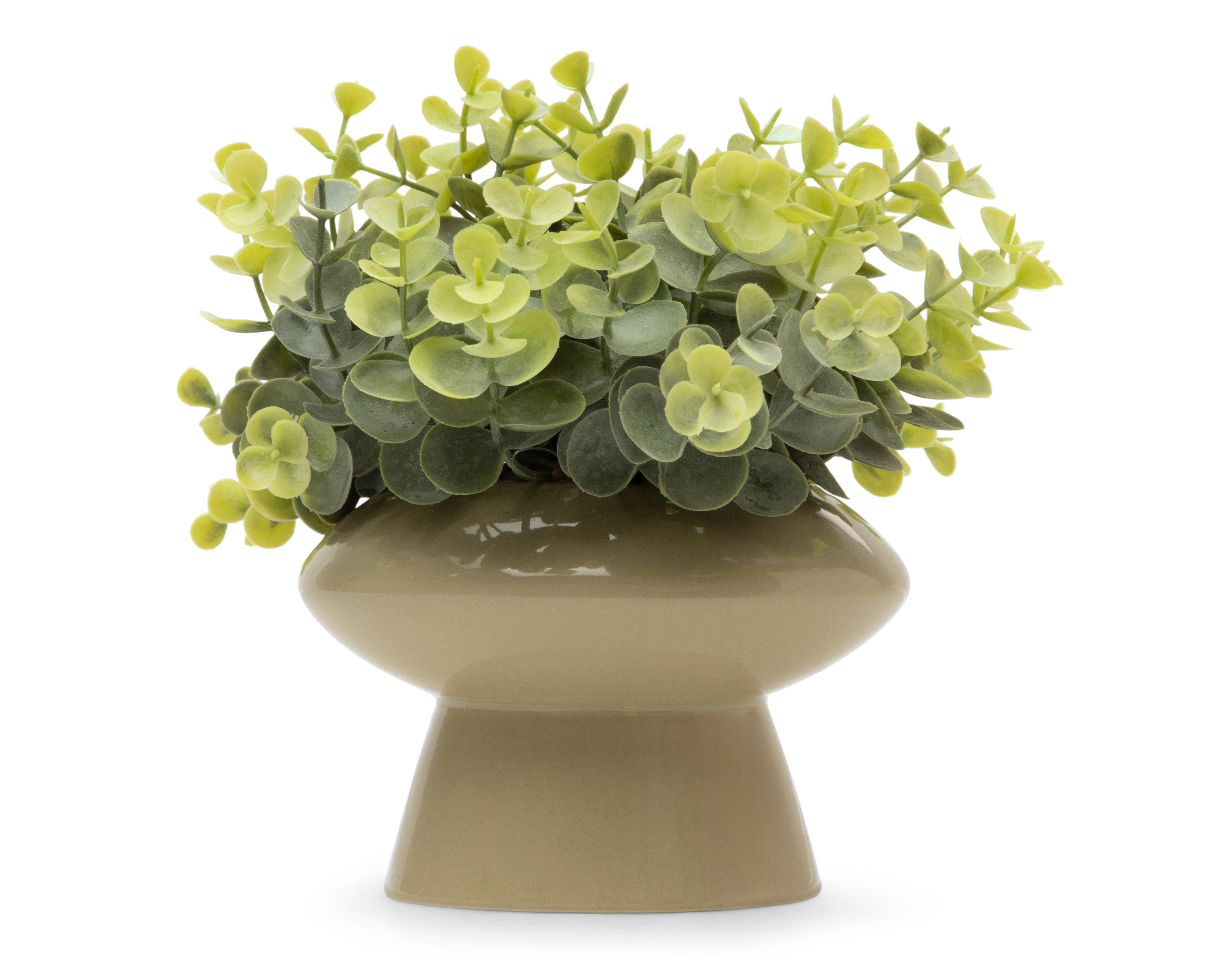 Foto 2 pulgar | Foto 1 | Eucalipto Artificial con Maceta Starhaus 18 cm