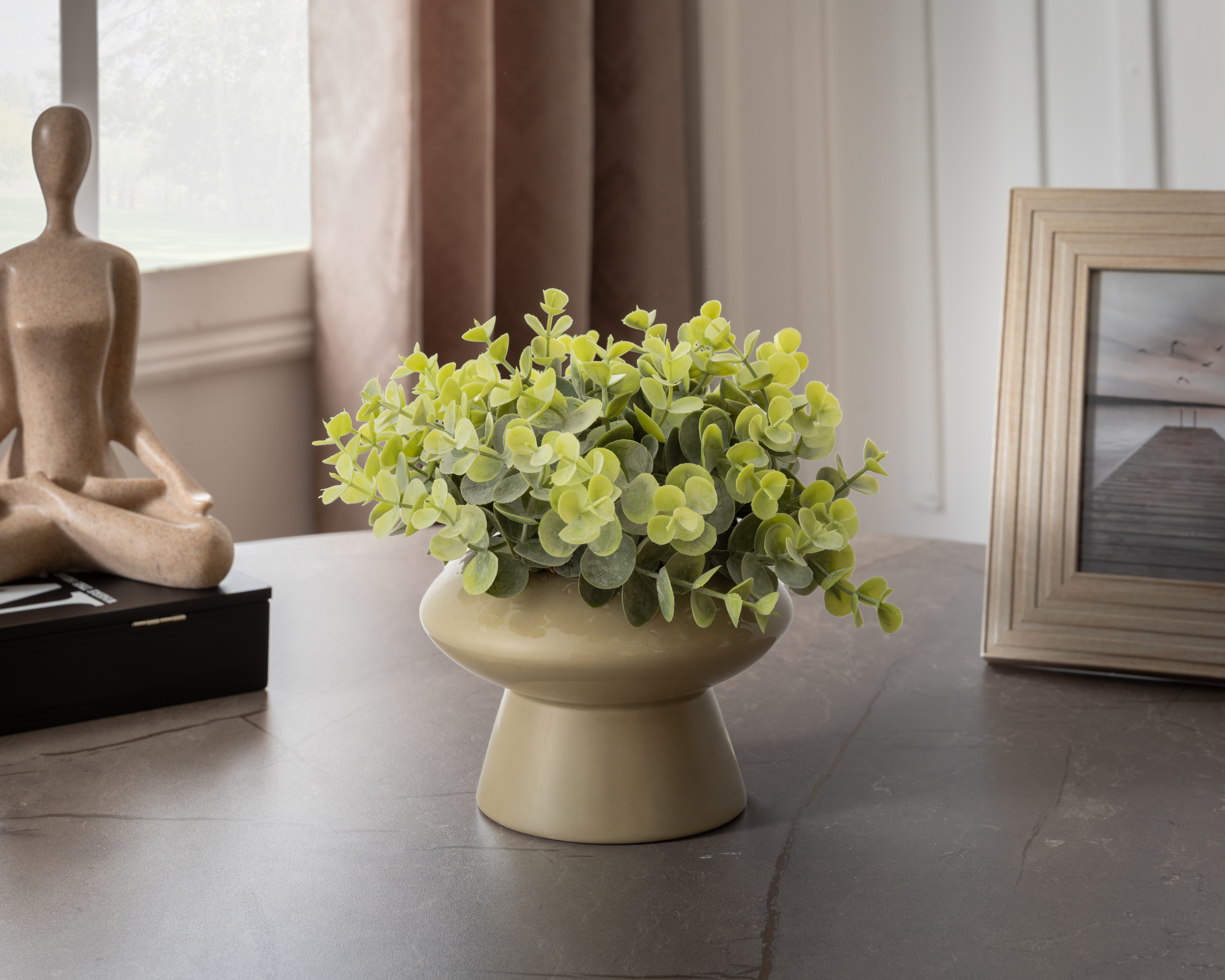 Foto 4 | Foto 4 | Eucalipto Artificial con Maceta Starhaus 18 cm