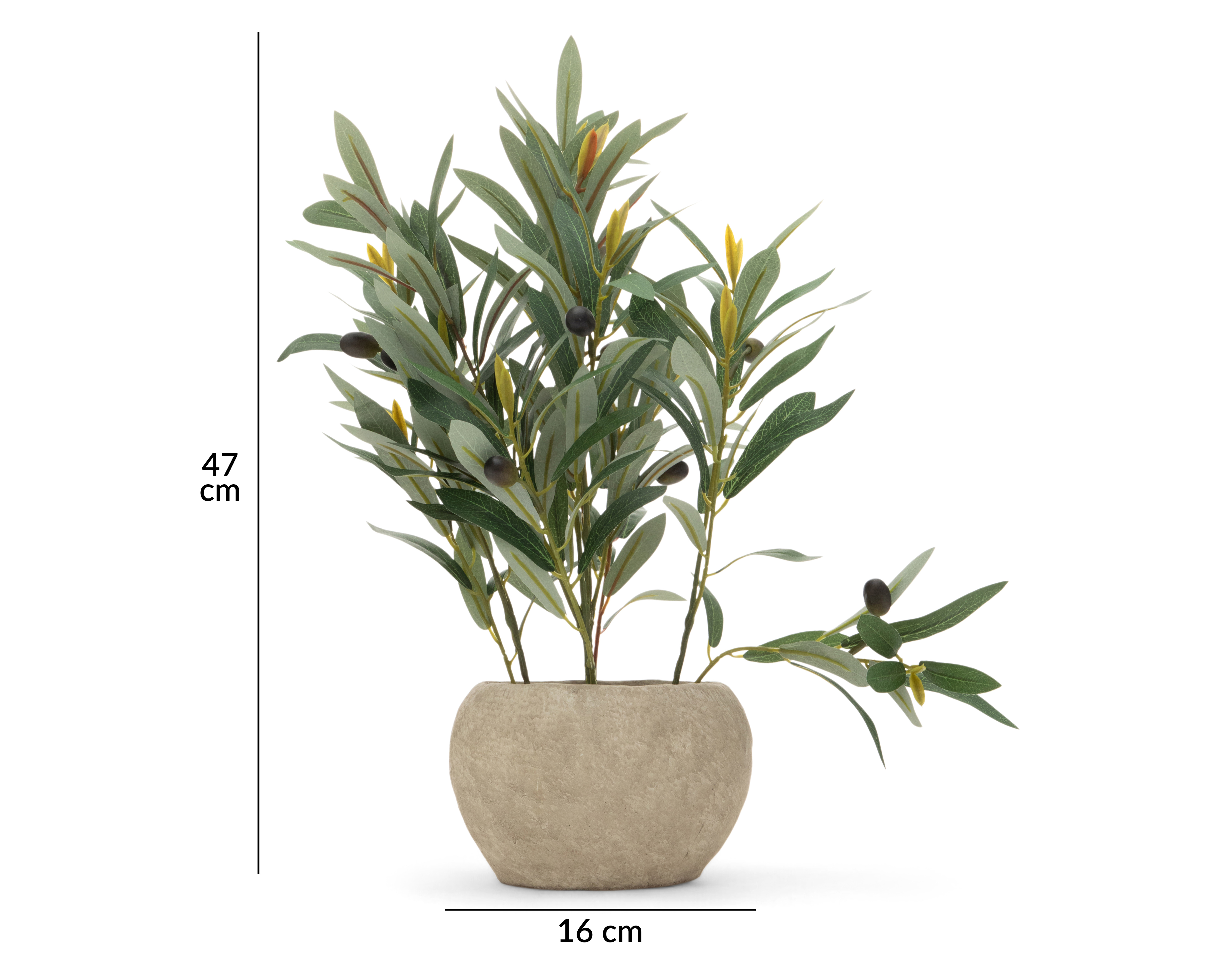 Foto 5 | Foto 5 | Eucalipto Artificial Syshe 47 cm