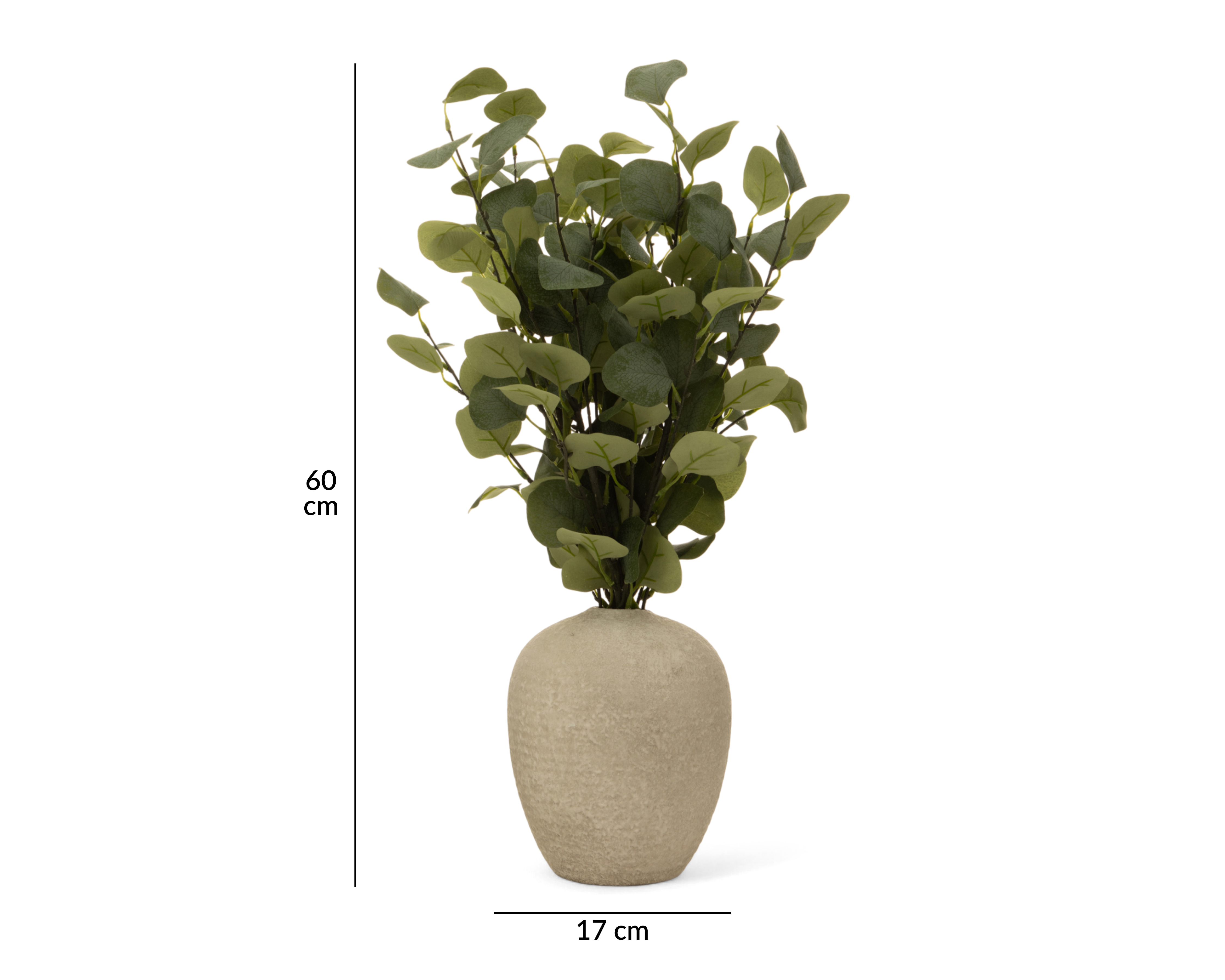 Foto 5 | Foto 5 | Eucalipto Artificial con Maceta Starhaus 60 cm