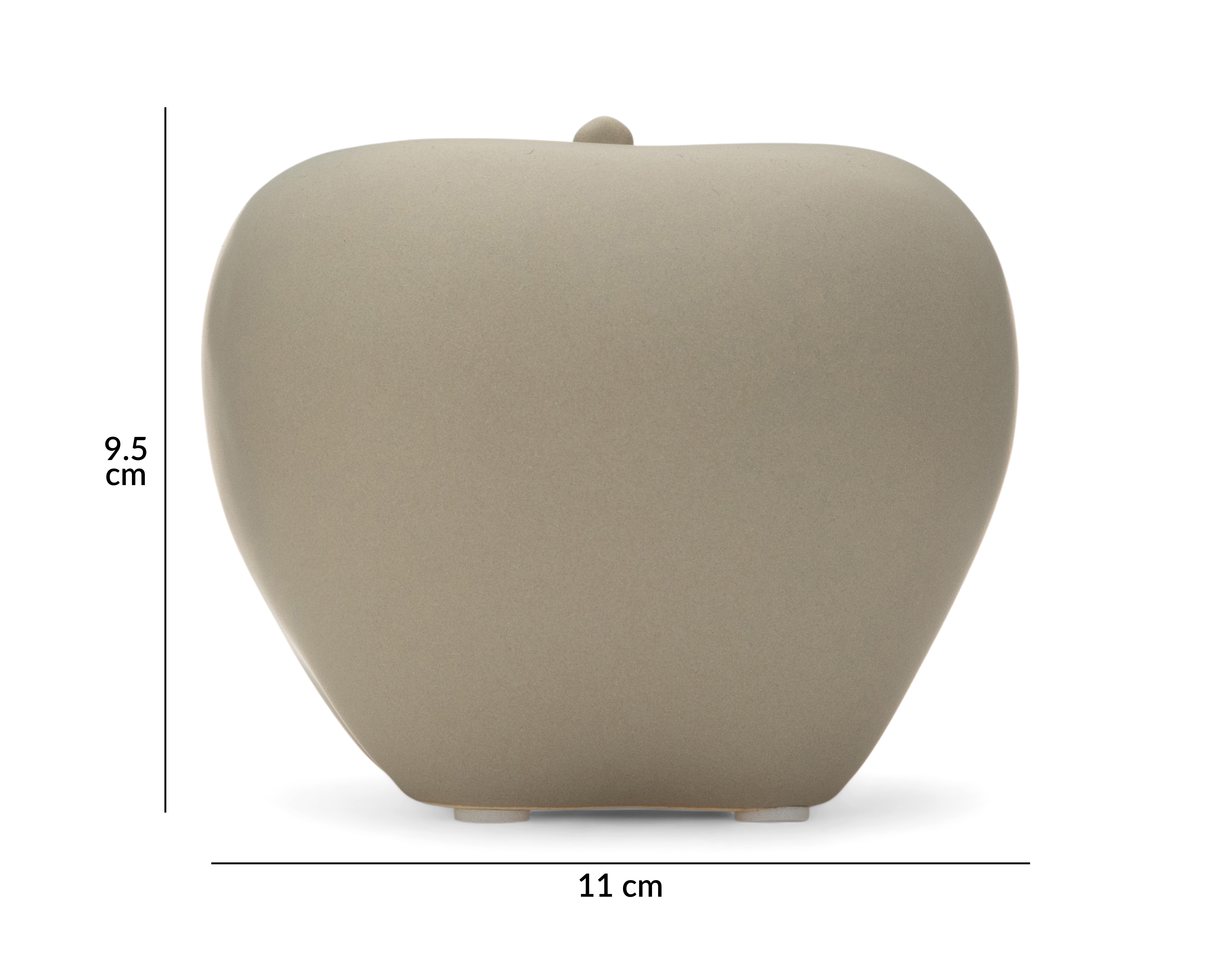 Foto 6 pulgar | Foto 5 | Figura Decorativa de Manzana Tongeren de Cerámica