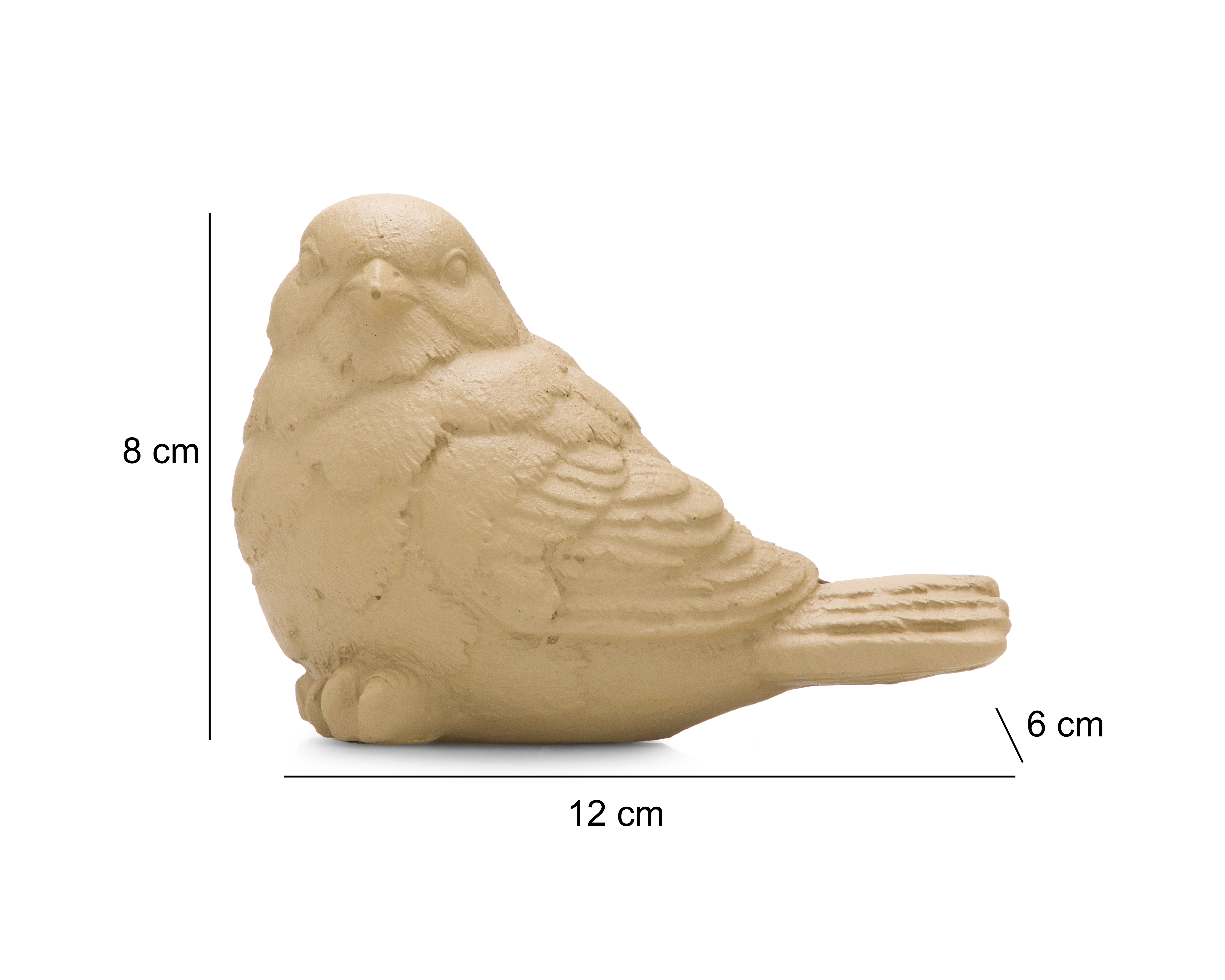 Foto 6 pulgar | Foto 5 | Figura Decorativa Pájaro Swift B de Resina