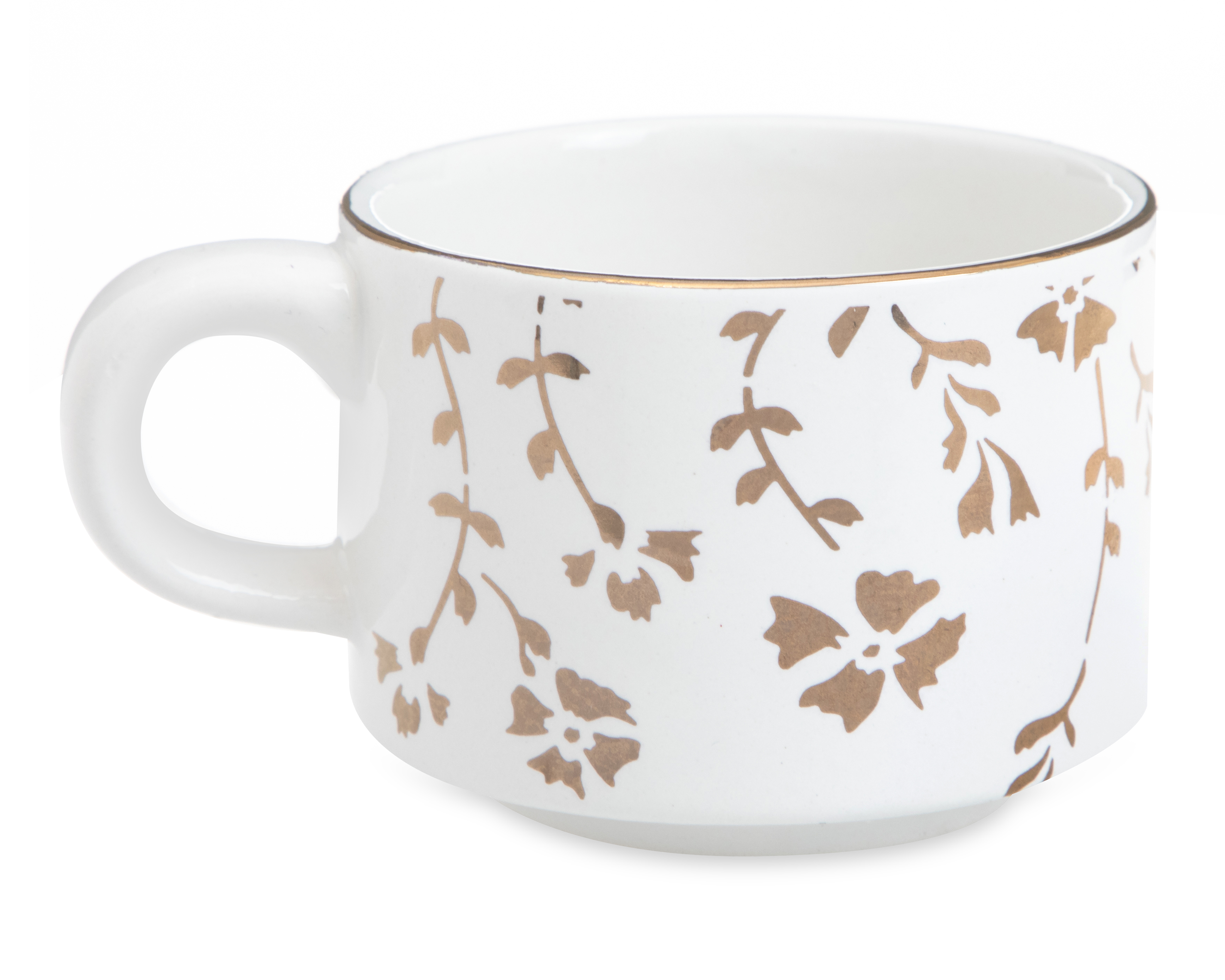 Foto 3 pulgar | Foto 2 | Taza de Cerámica Starhaus 225 ml 5 Piezas