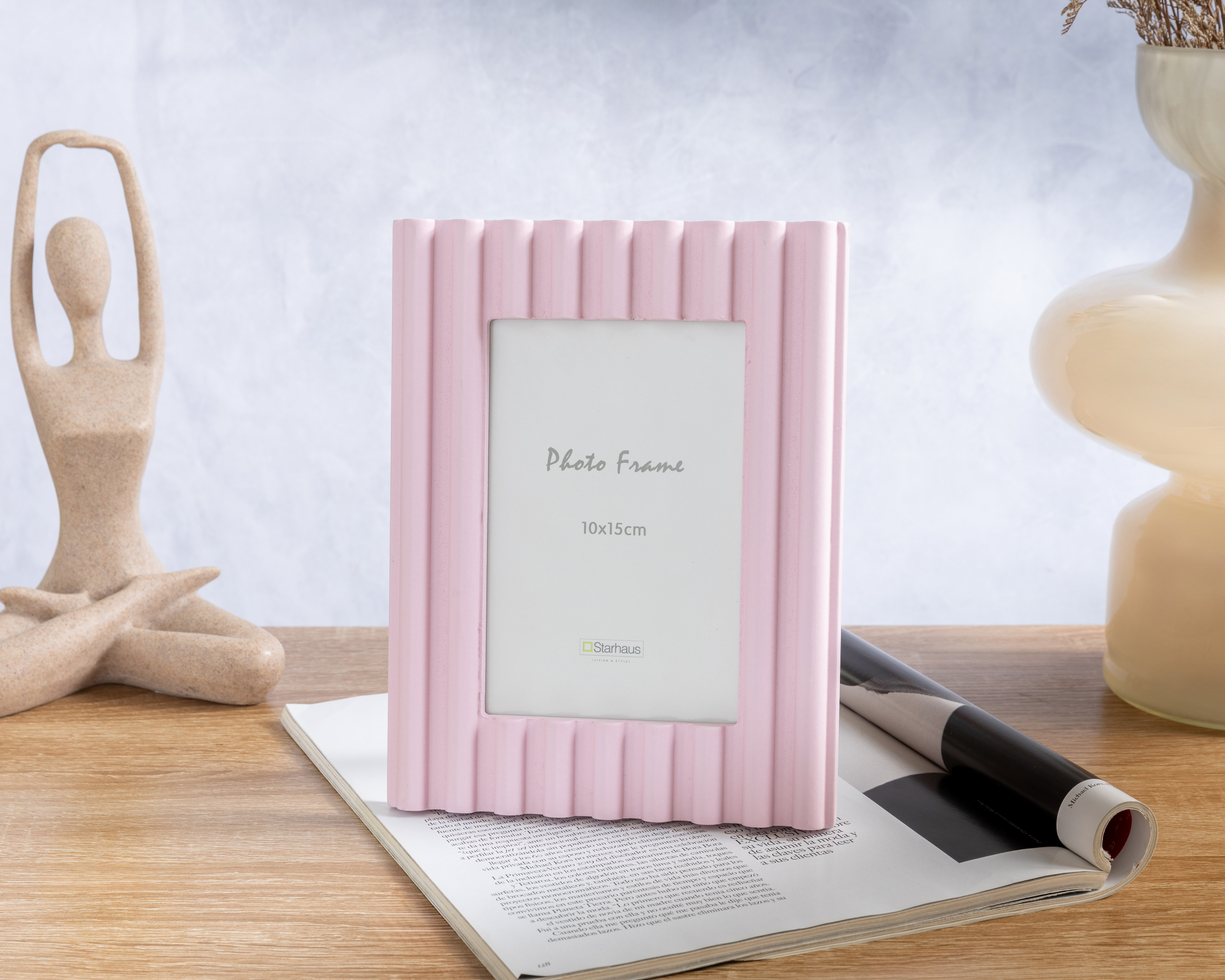 Foto 4 | Foto 4 | Portarretrato de Madera Starhaus 4 x 6 Pulgadas