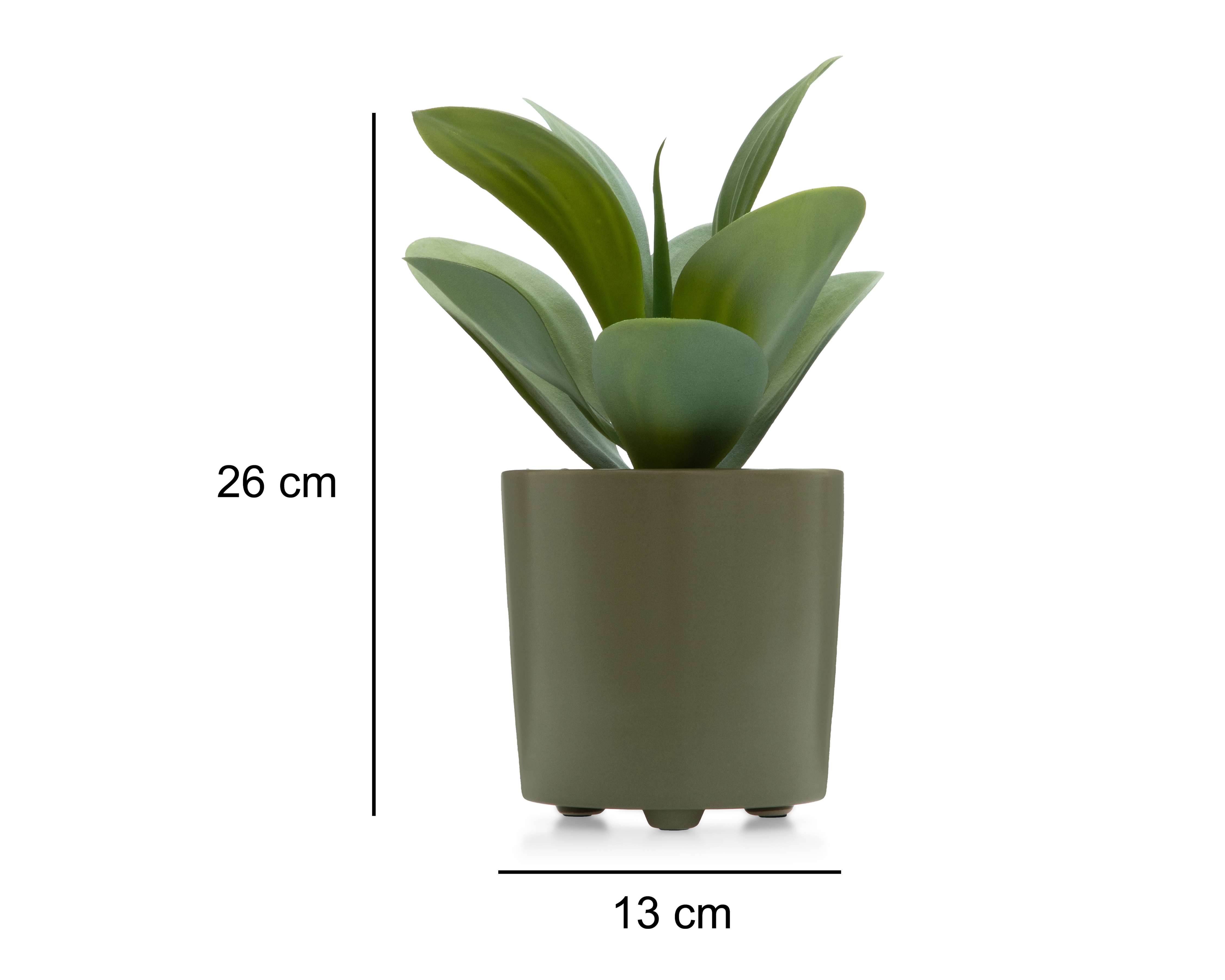 Foto 5 | Foto 5 | Suculenta Artificial con Maceta Starhaus 26 cm