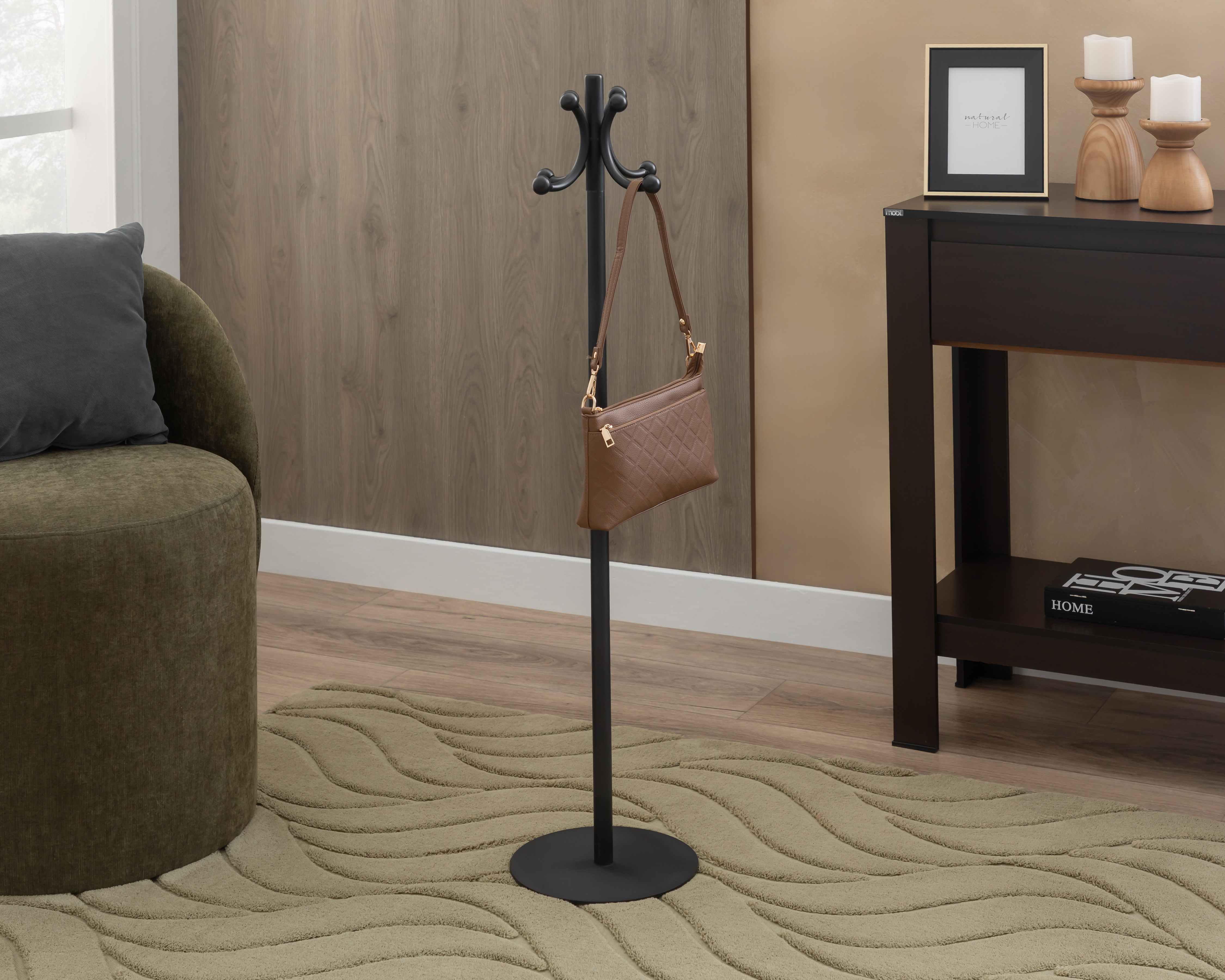 Perchero de Metal Starhaus Negro