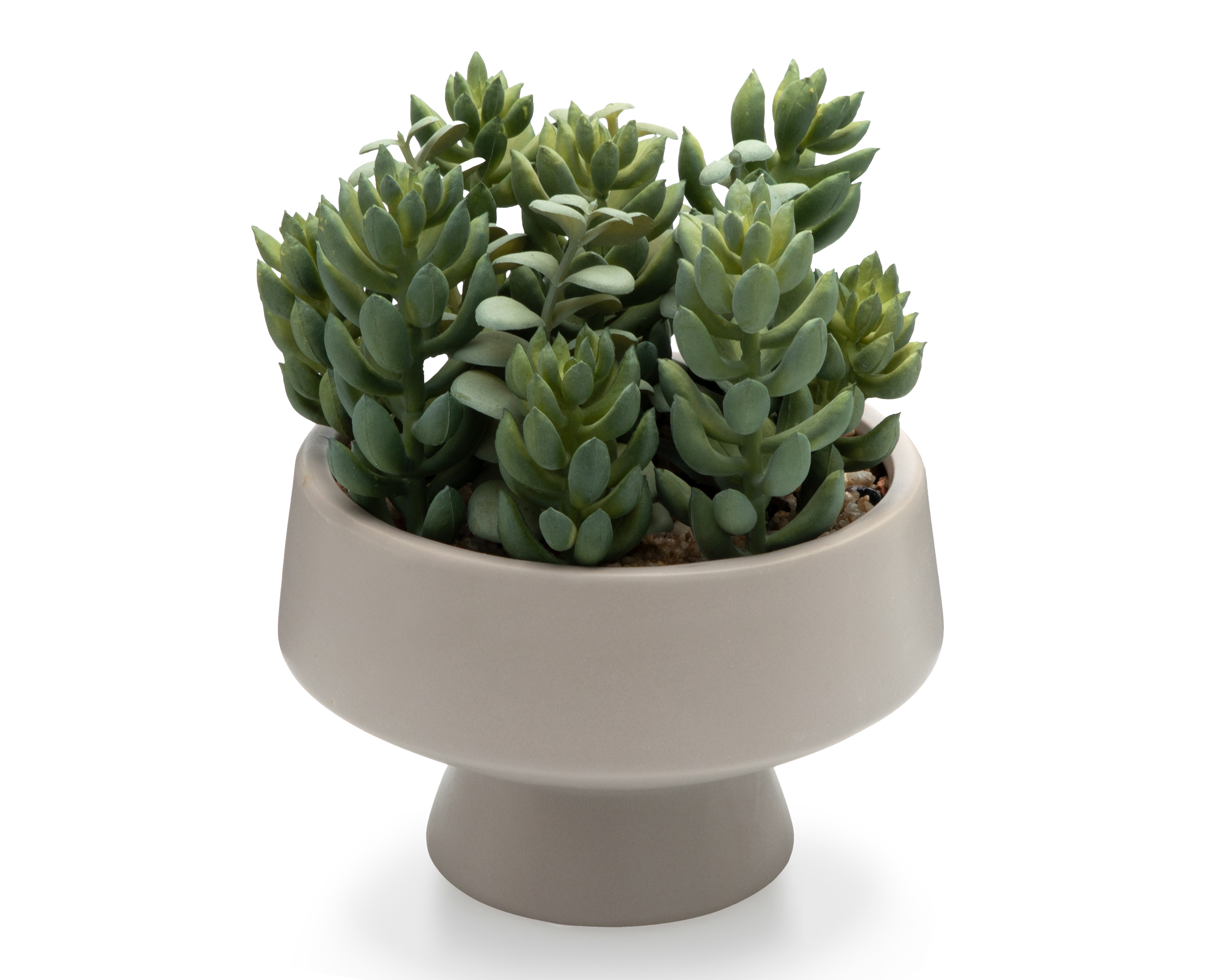 Foto 3 pulgar | Foto 2 | Suculenta Artificial con Maceta Starhaus 20 cm