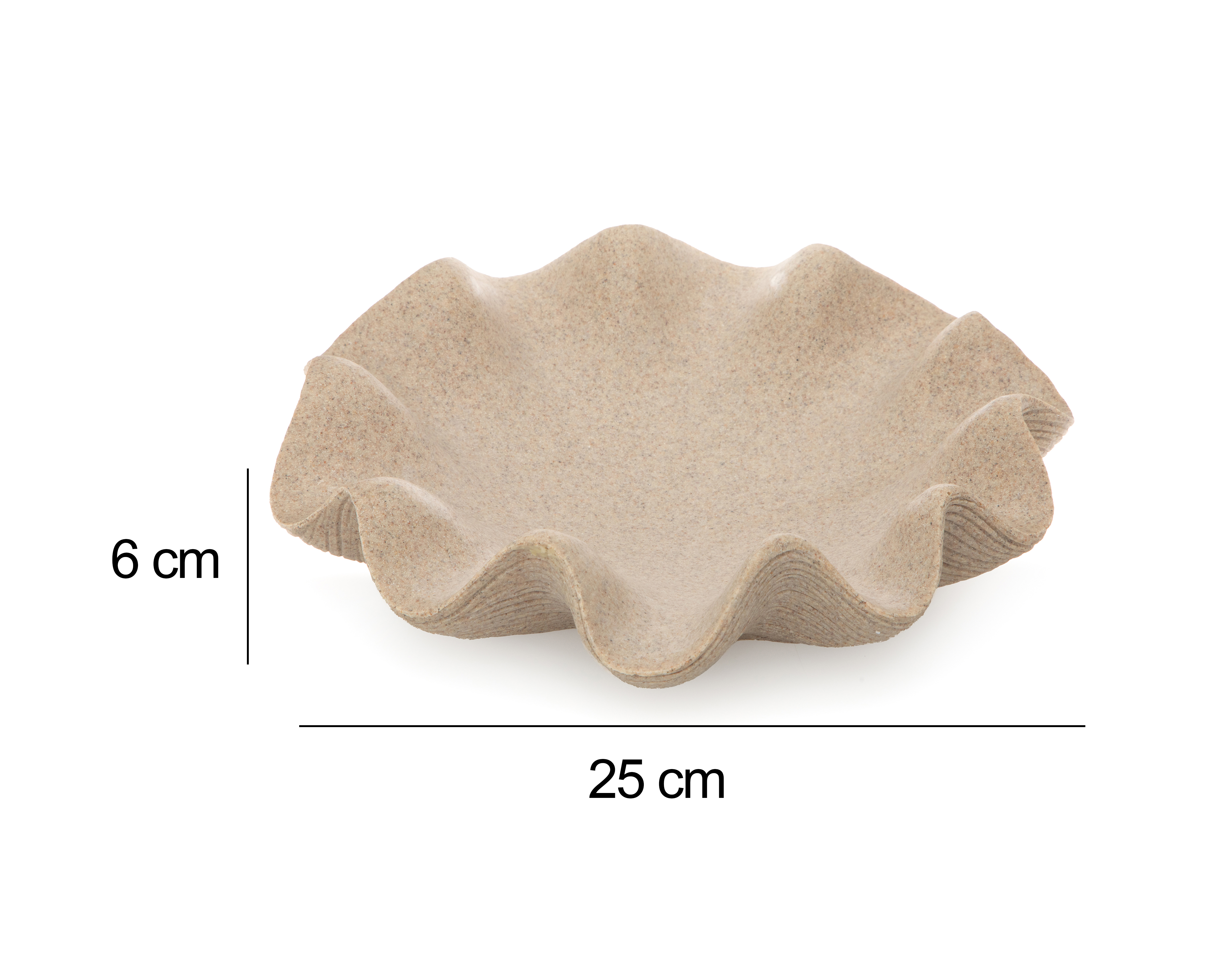 Foto 6 pulgar | Foto 5 | Platón Decorativo Amira de Poliresina