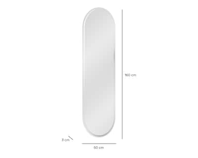 Foto 6 | Foto 6 | Espejo Ovalado Keneji 50 x 160 cm