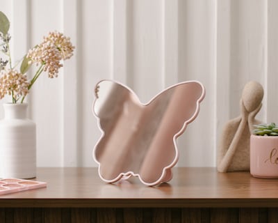 Foto 4 | Foto 4 | Espejo Mariposa Fipple 22 x 18 cm