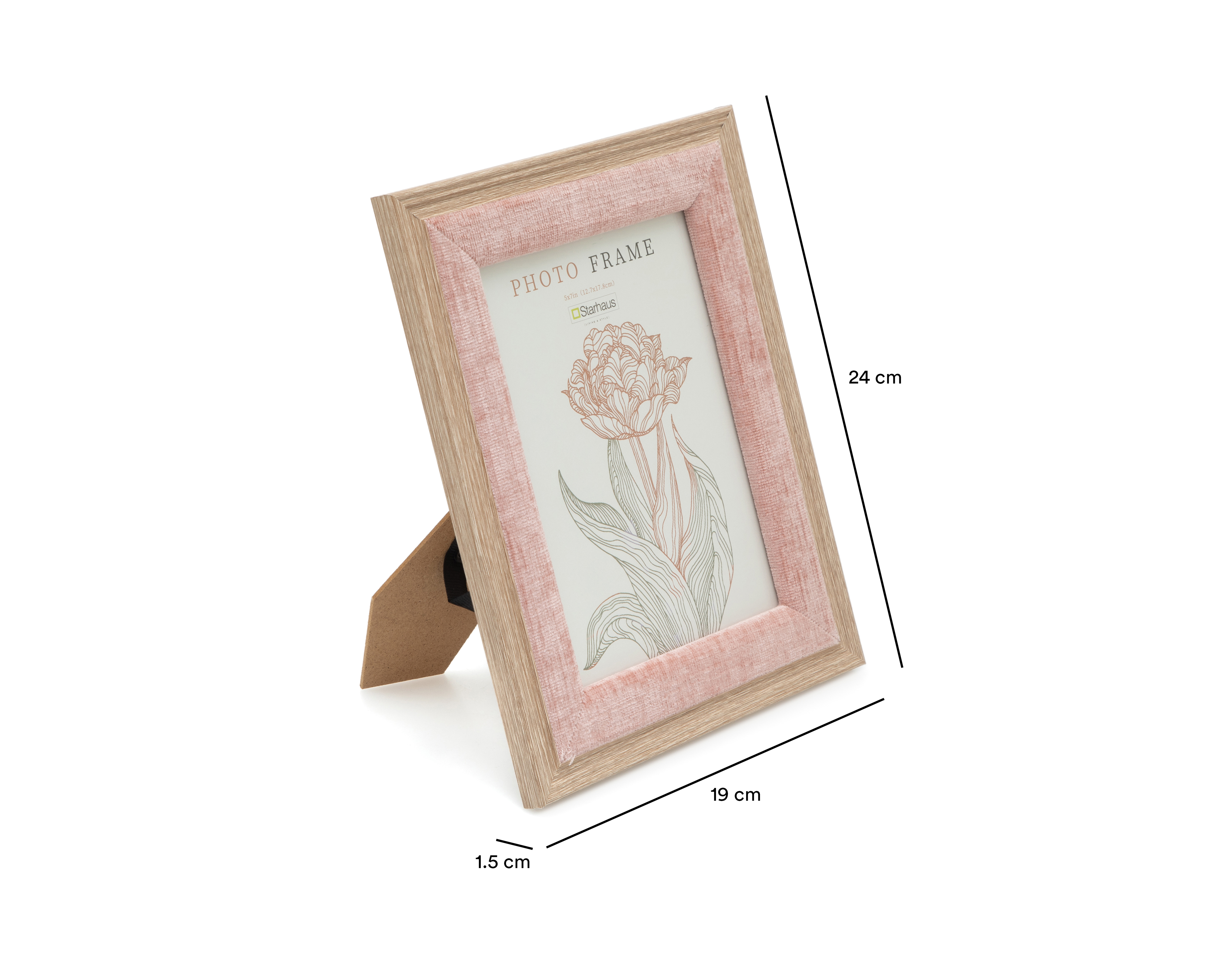 Foto 5 | Foto 5 | Portarretrato de Plástico Starhaus 5 x 7 Pulgadas