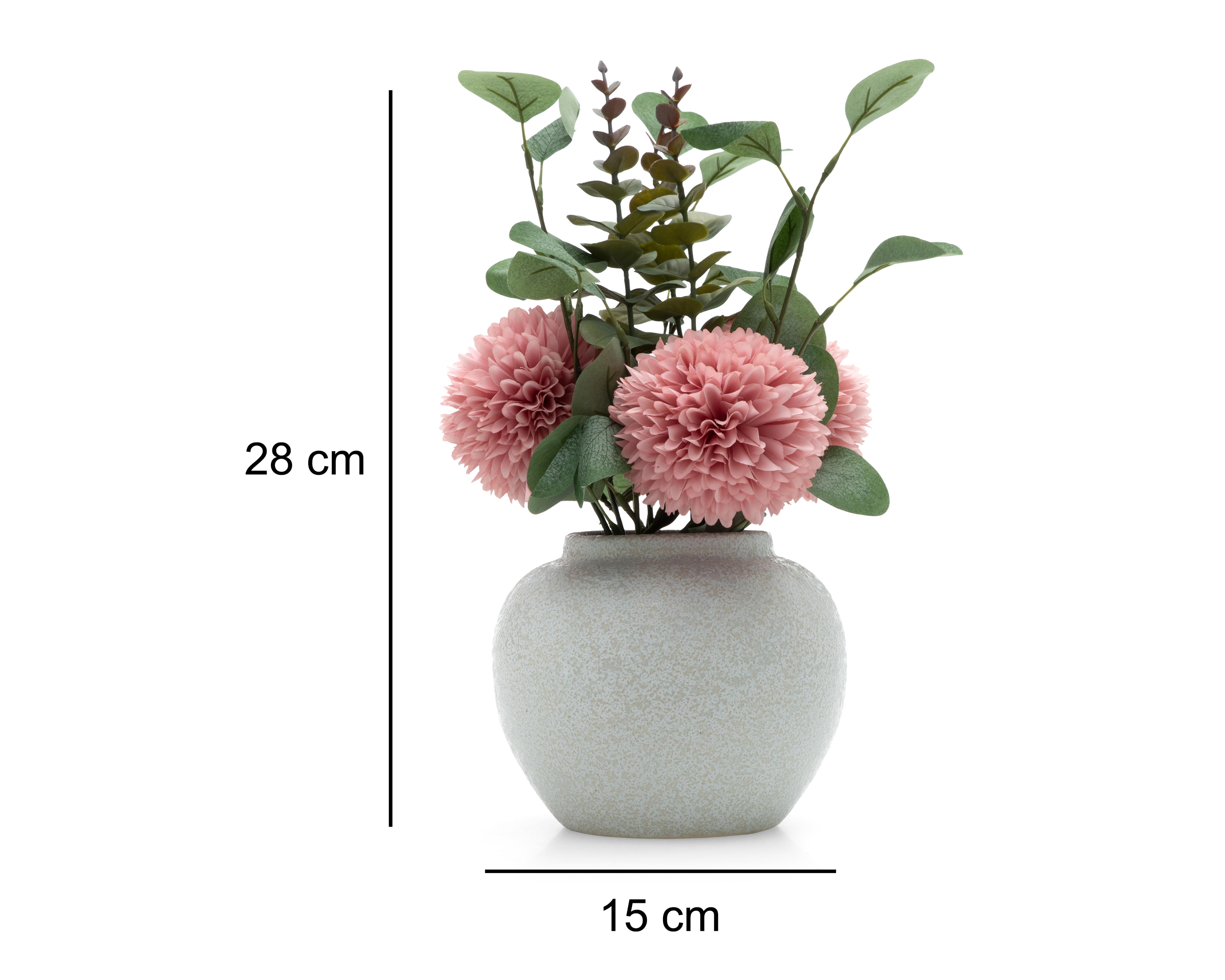 Foto 5 | Foto 5 | Planta Decorativa con Maceta Starhaus 28 cm