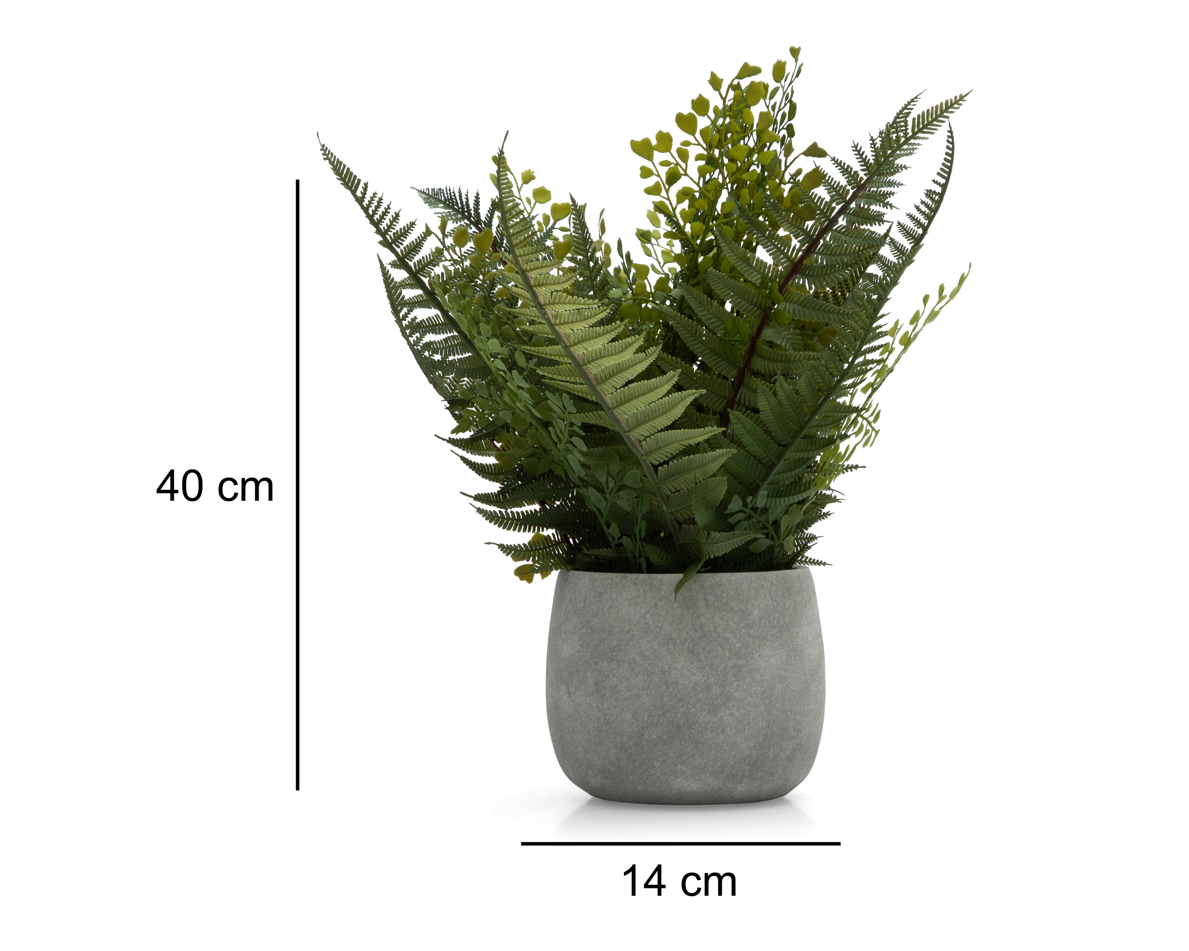 Foto 5 | Foto 5 | Arbusto Artificial con Maceta Starhaus 40 cm