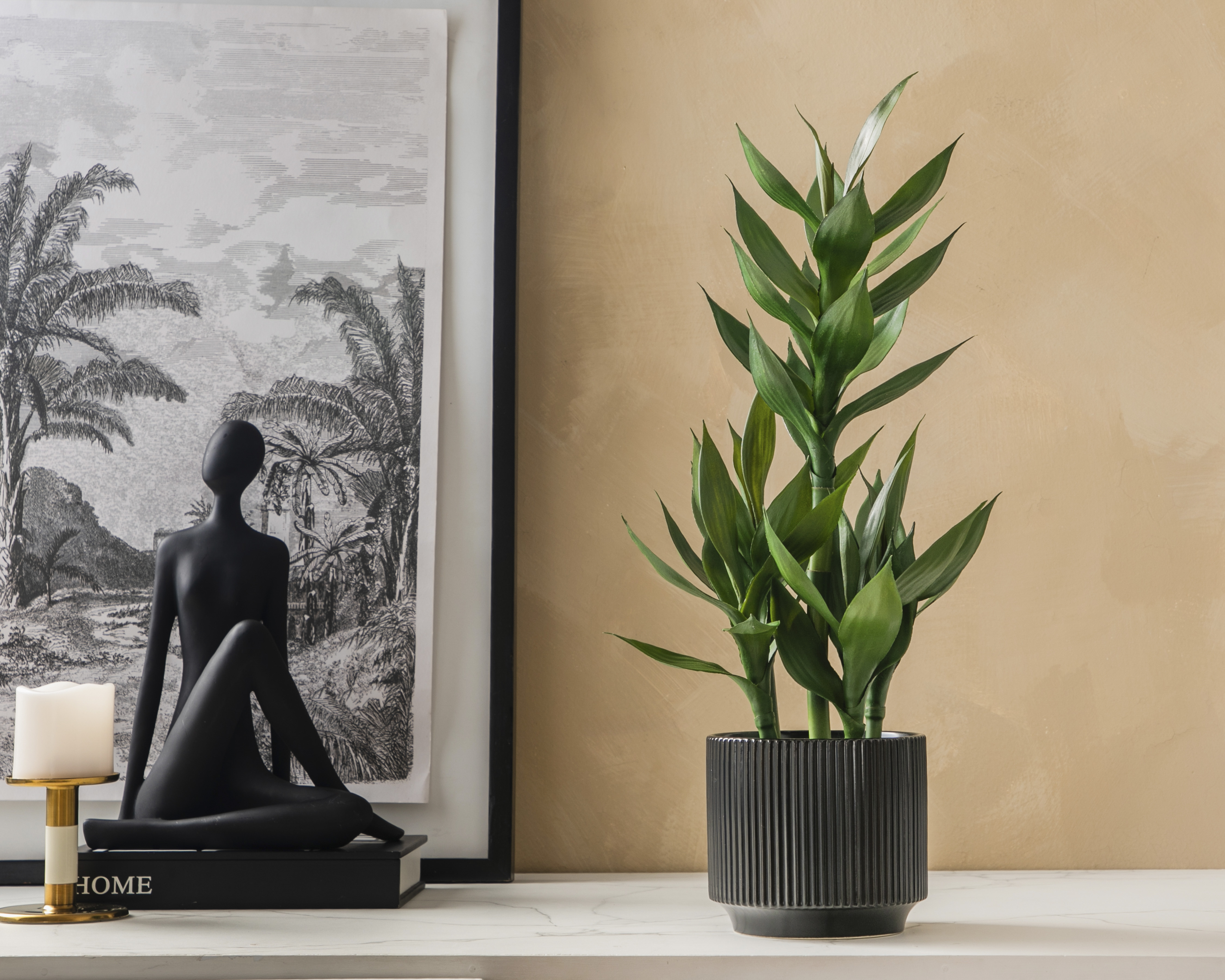 Foto 5 pulgar | Foto 4 | Bambú Artificial Starhaus Medina 66.5 cm