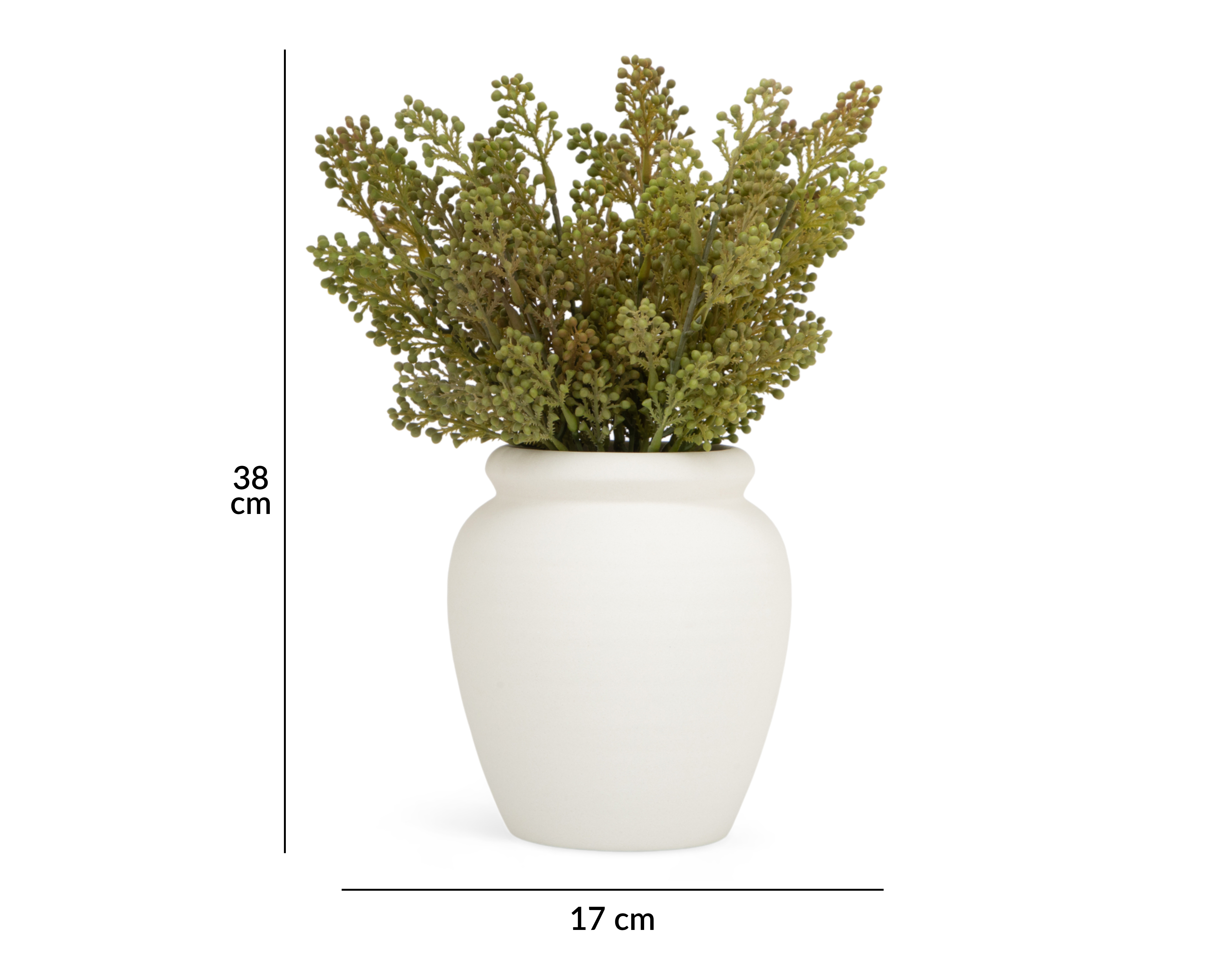 Foto 5 | Foto 5 | Suculenta Artificial con Maceta Starhaus 38 cm