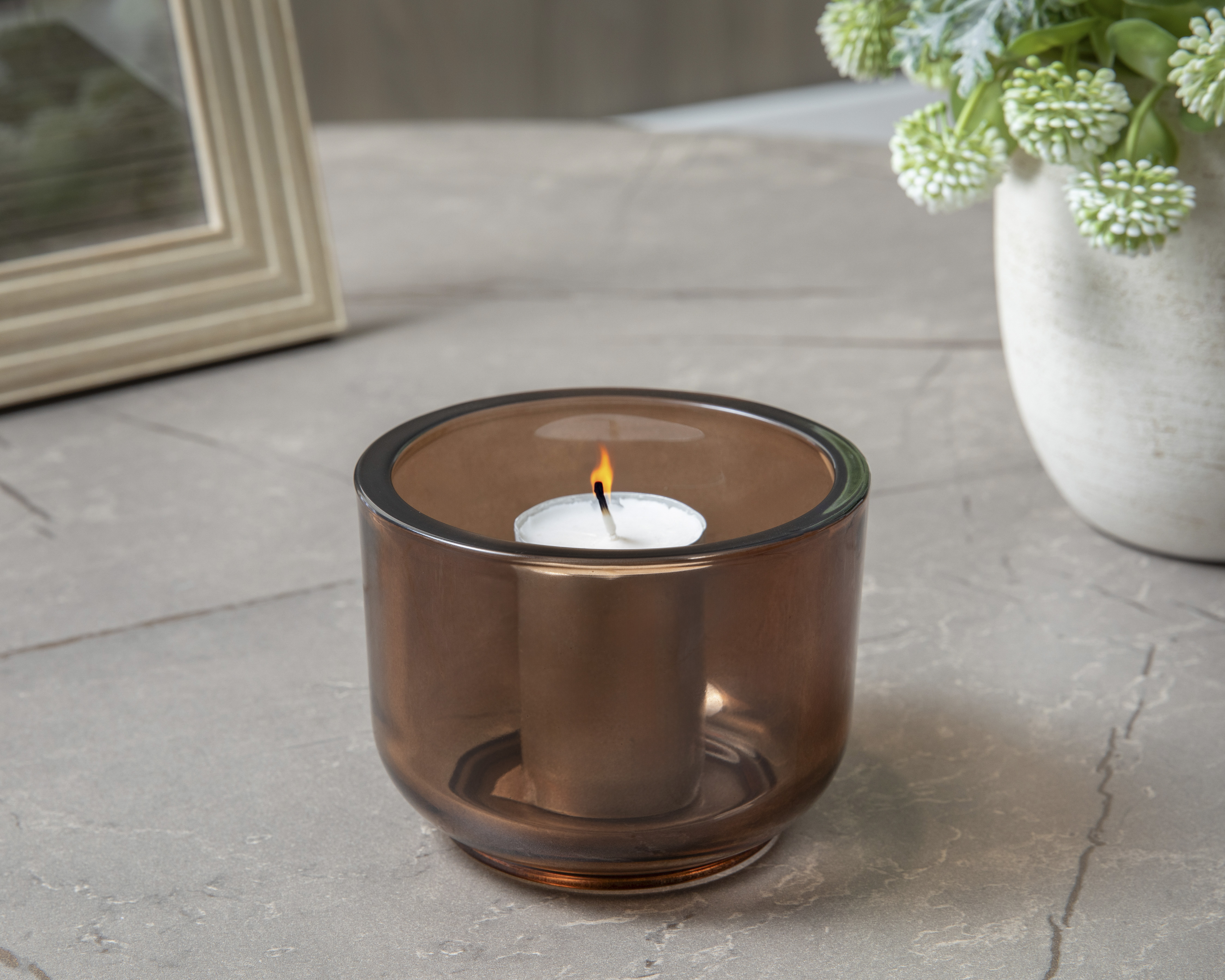 Foto 5 pulgar | Foto 4 | Portavela Fare de Vidrio