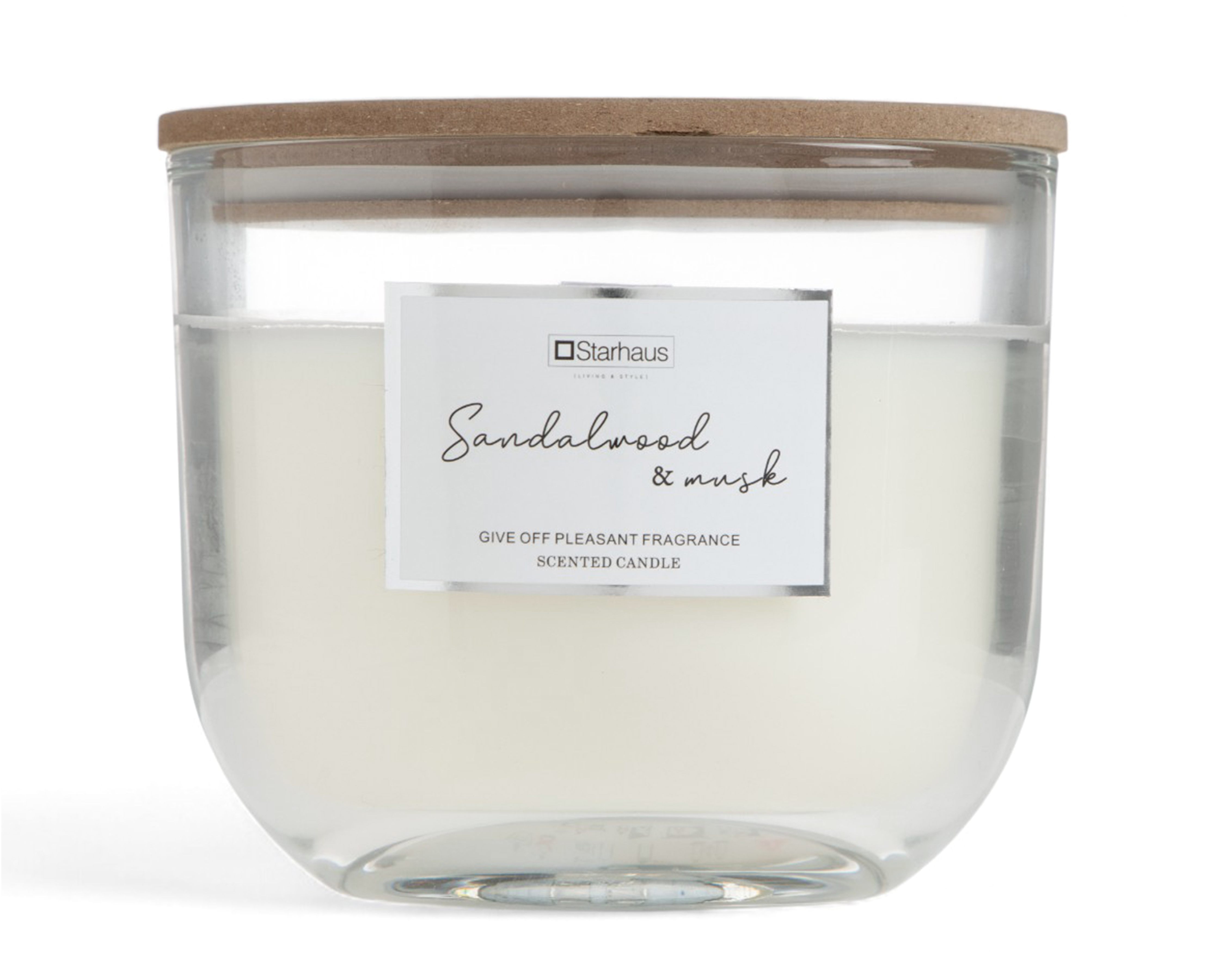 Vela Aromática Sandalwood & Musk